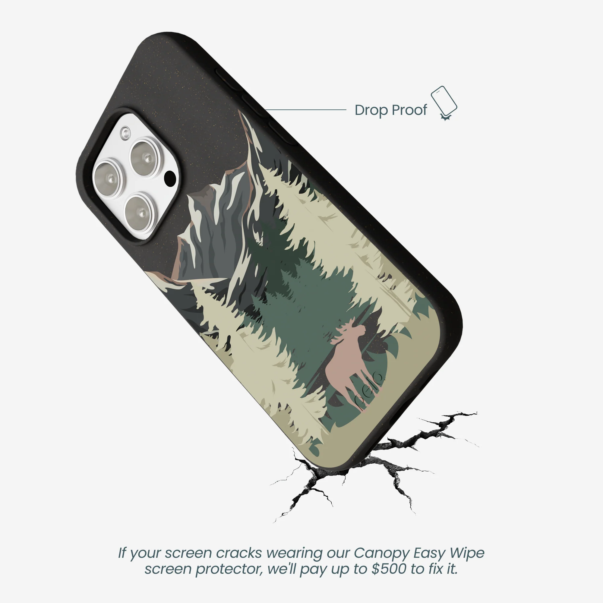 Black Moose Mountain iPhone 16 Pro Max Case - Image 5