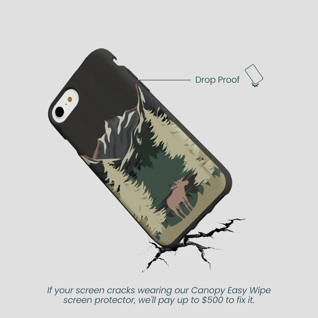 Black Moose Mountain iPhone 6/6s/7/8/SE Case - Image 5