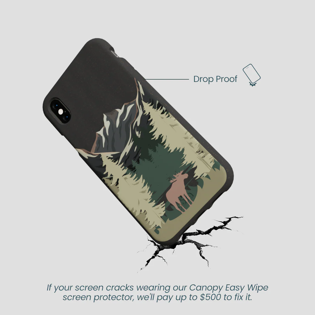 Black Moose Mountain iPhone XR Case - Image 5