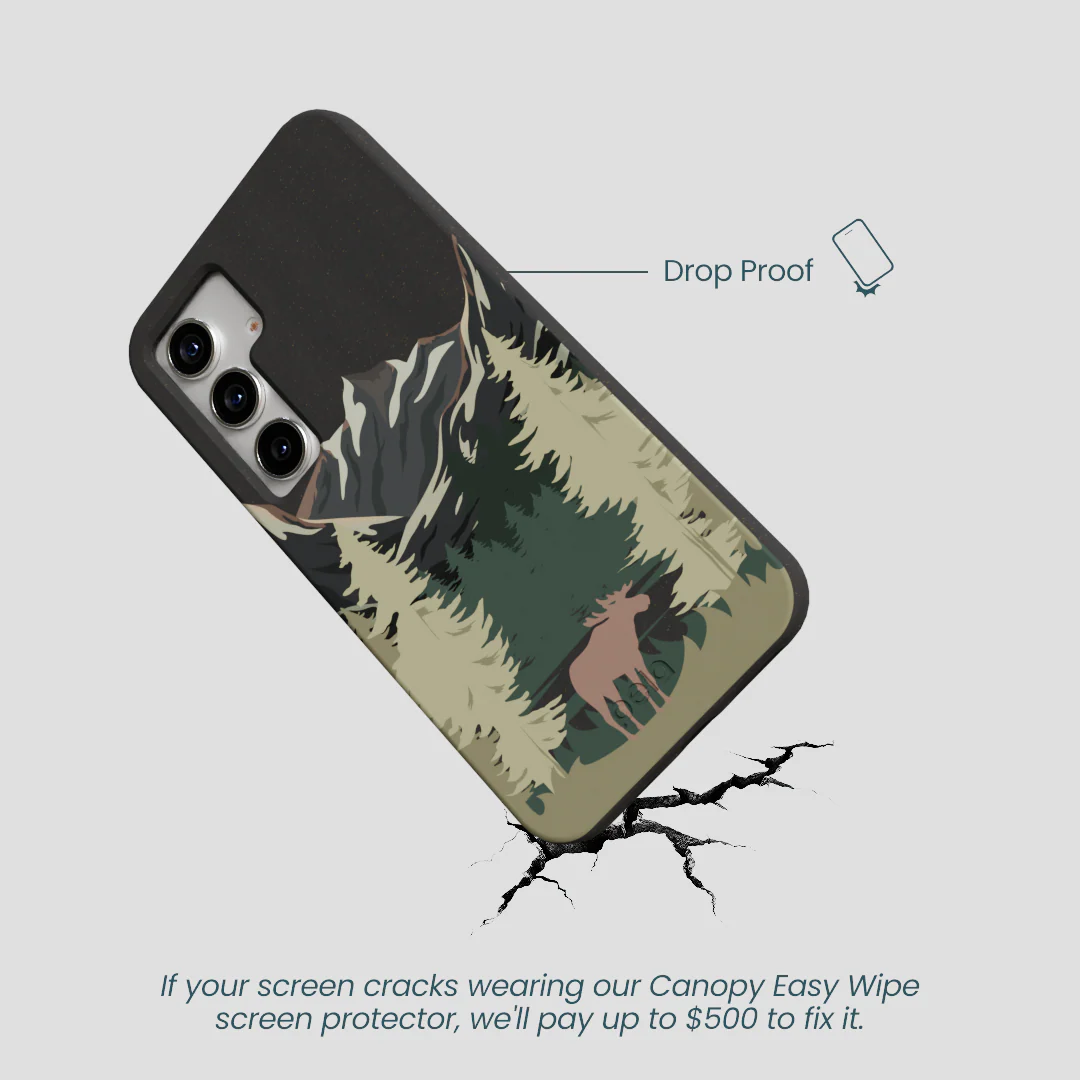 Black Moose Mountain Samsung Galaxy S25 Case - Image 5