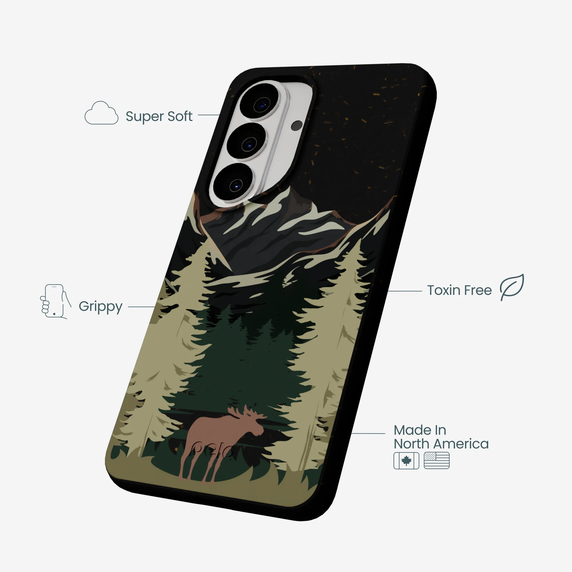 Black Moose Mountain Samsung Galaxy S26 Case - Image 4