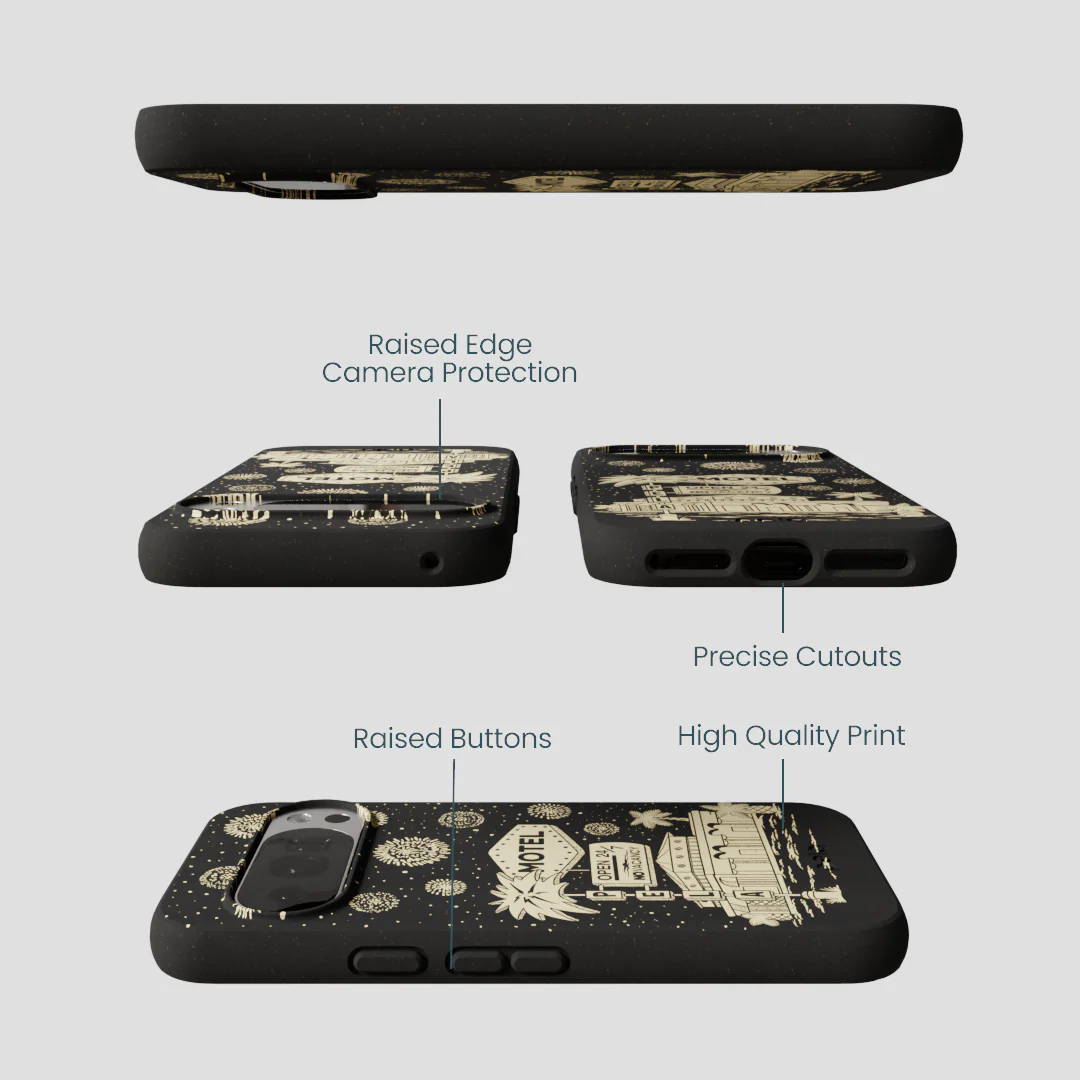 Black Motel Pela Google Pixel 10/10 Pro Case - Image 3