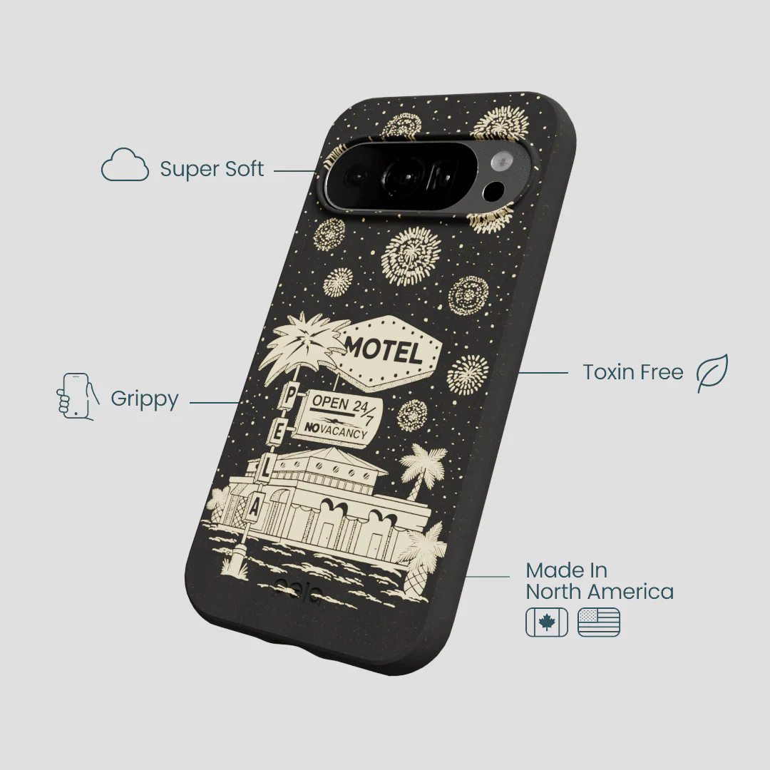 Black Motel Pela Google Pixel 10/10 Pro Case - Image 4