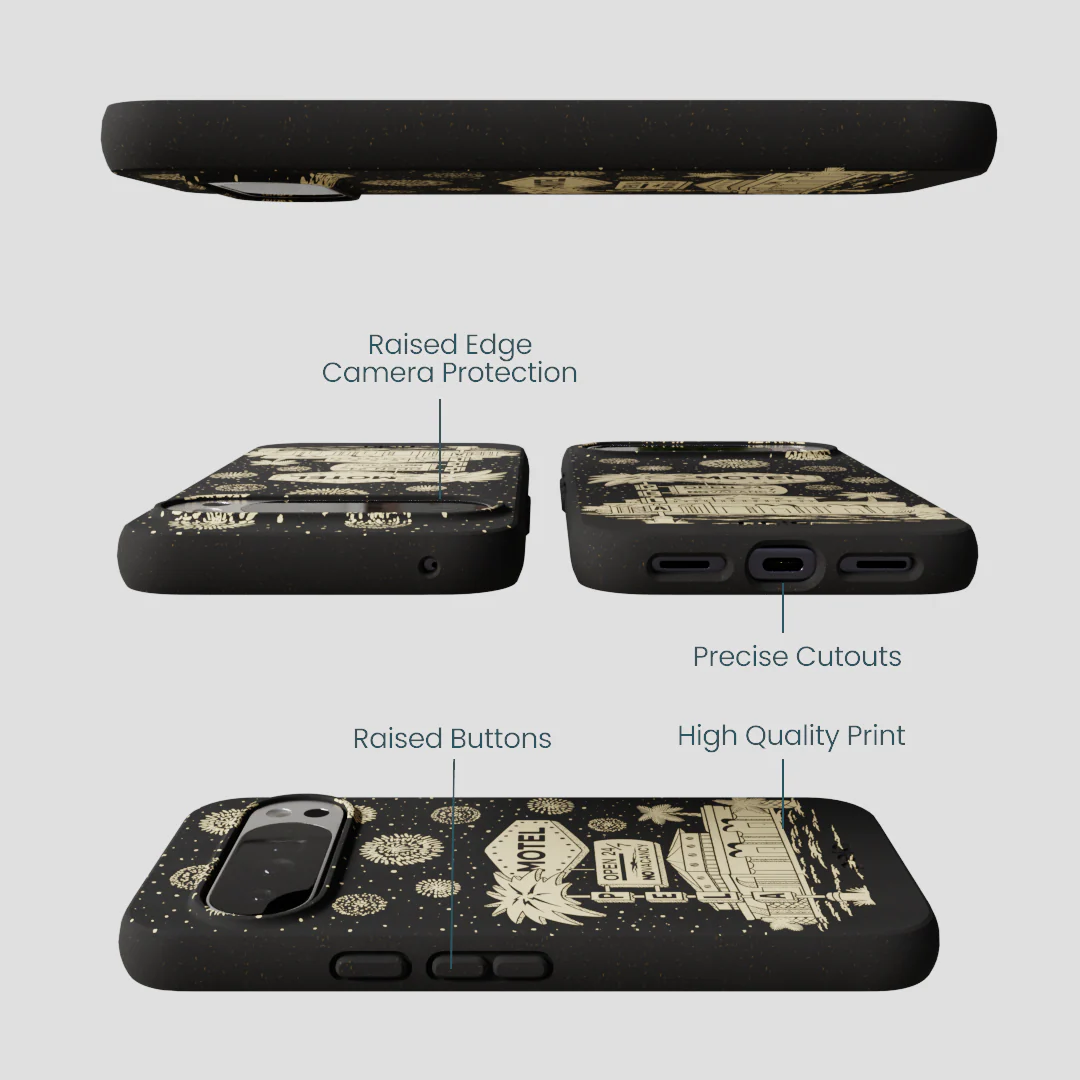 Black Motel Pela Google Pixel 10 Pro XL Case - Image 3