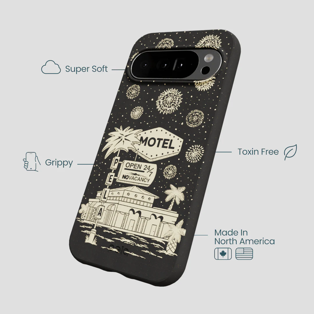 Black Motel Pela Google Pixel 10 Pro XL Case - Image 4