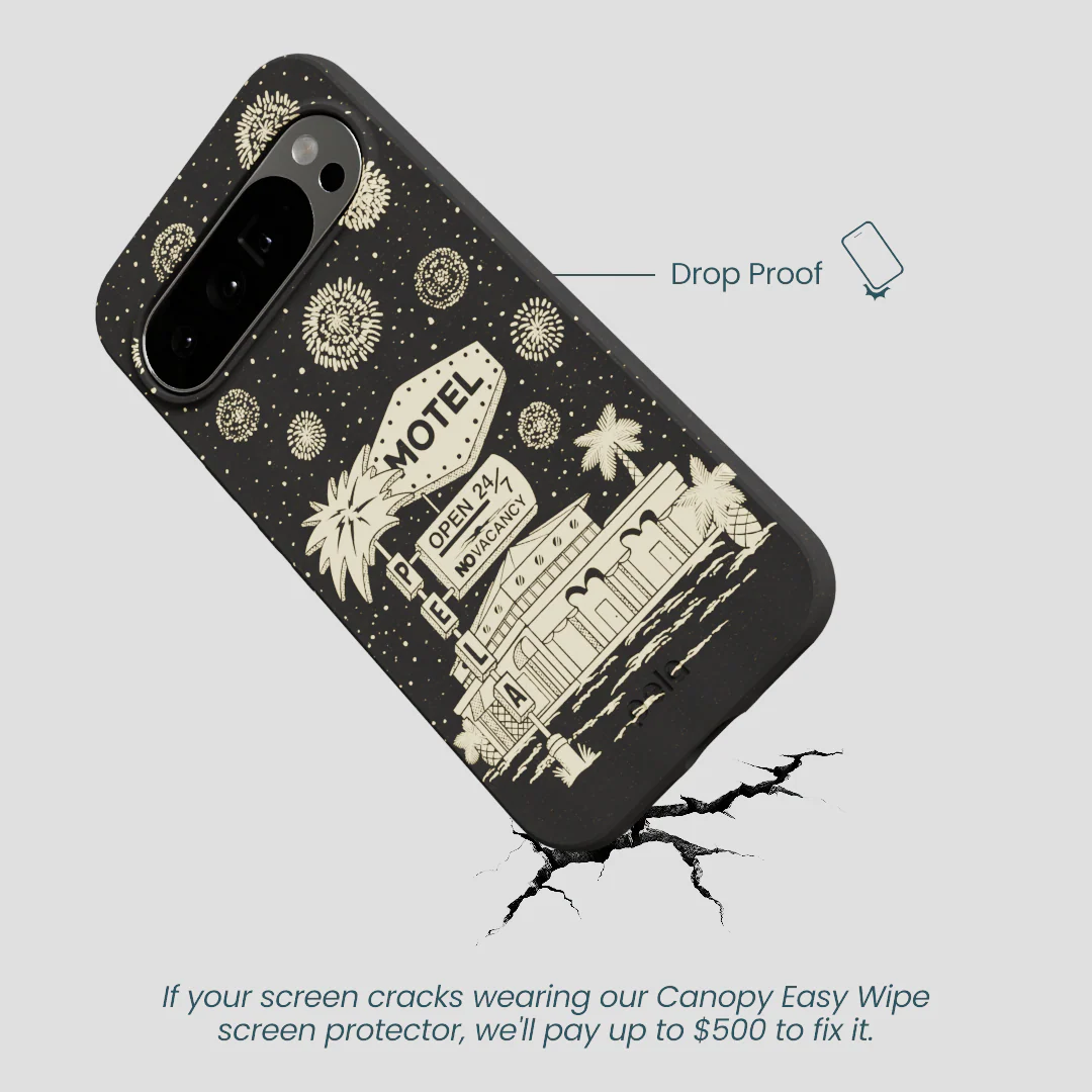 Black Motel Pela Google Pixel 10 Pro XL Case - Image 5