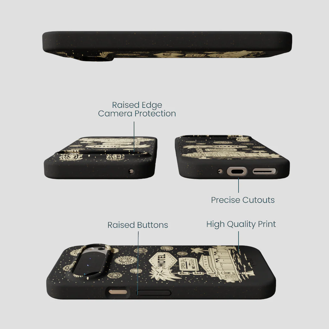 Black Motel Pela Google Pixel 9/9 Pro Case - Image 3