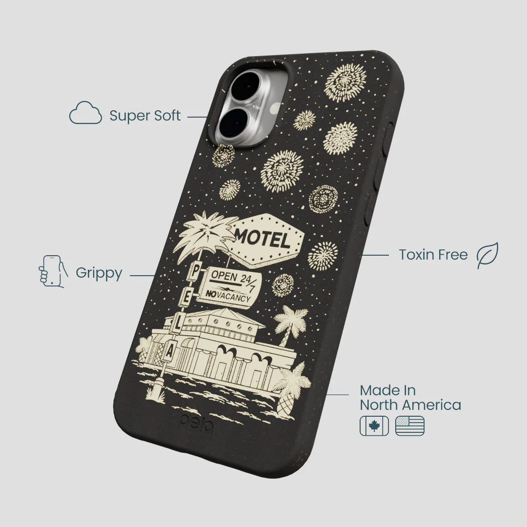 Black Motel Pela iPhone 16 Plus Case - Image 4