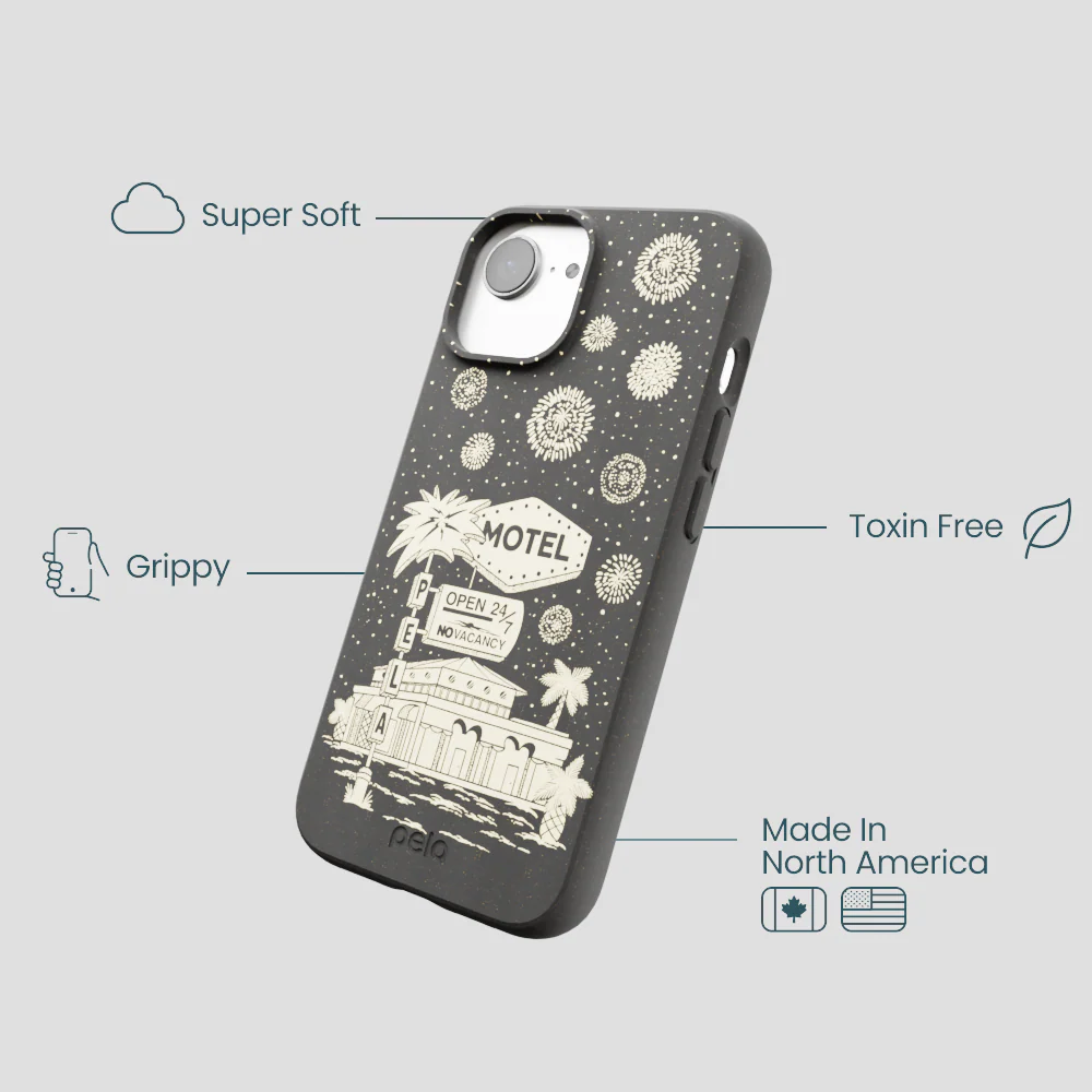 Black Motel Pela iPhone 16e/17e Case - Image 4