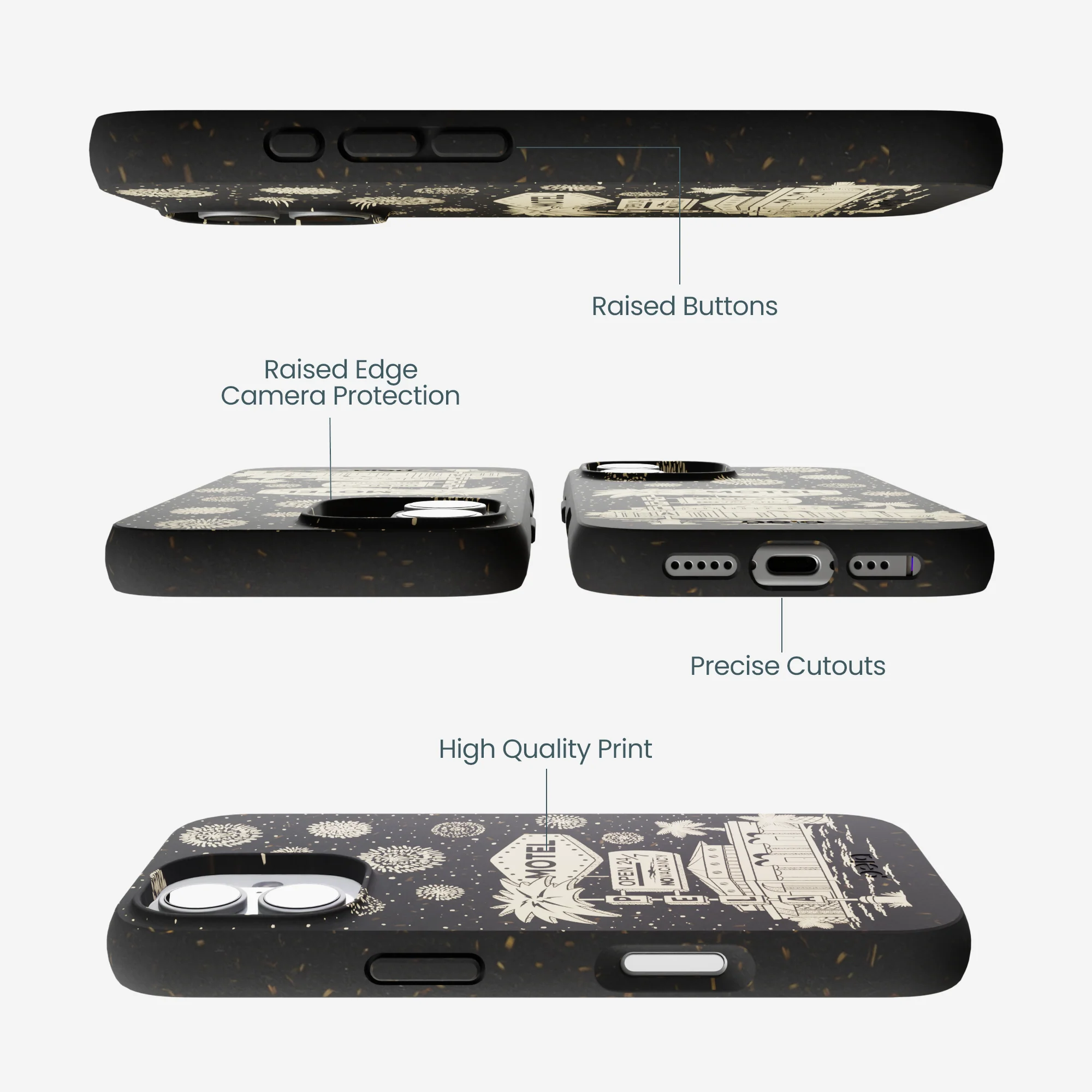 Black Motel Pela iPhone 17 Case - Image 3
