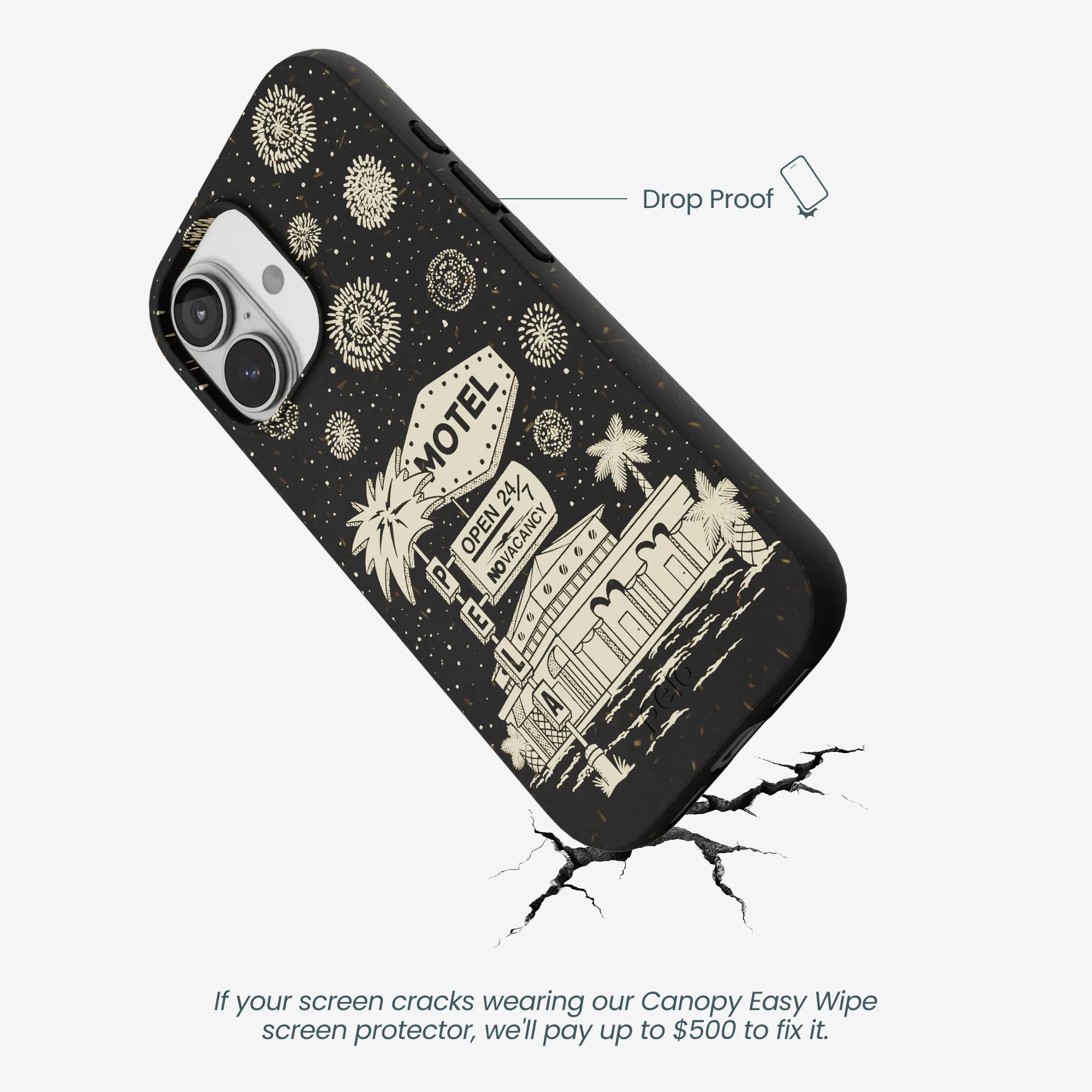 Black Motel Pela iPhone 17 Case - Image 5
