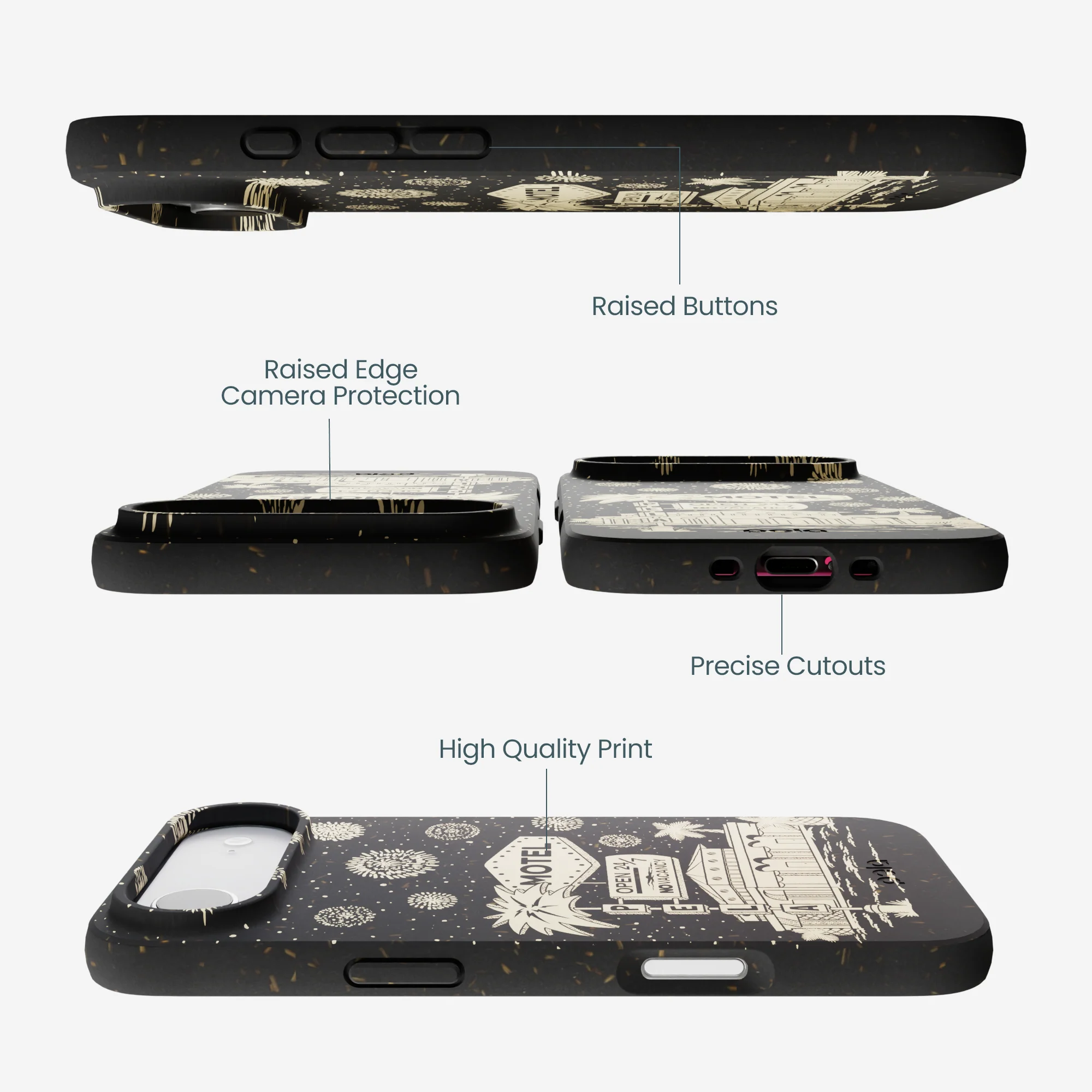 Black Motel Pela iPhone Air Case - Image 3