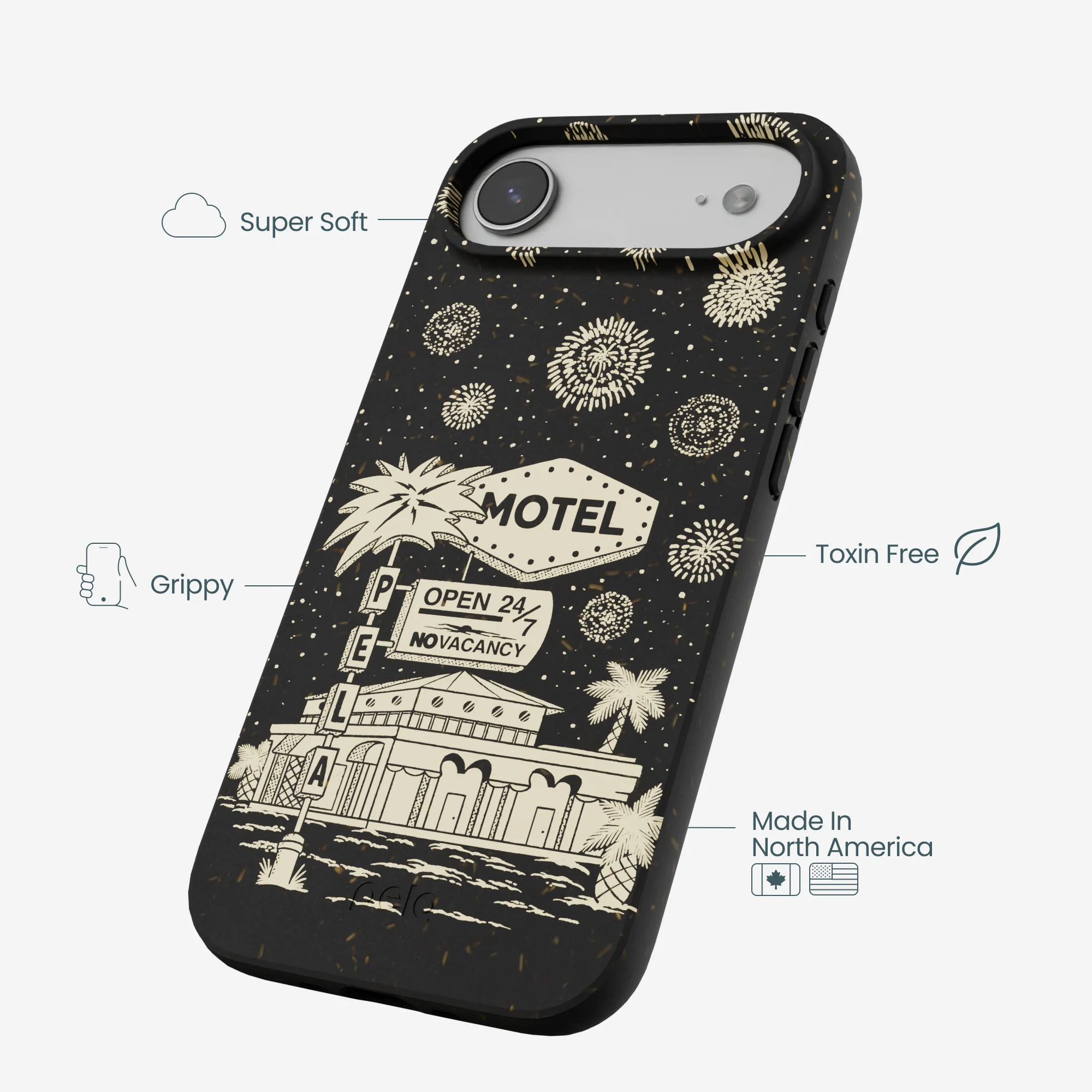 Black Motel Pela iPhone Air Case - Image 4