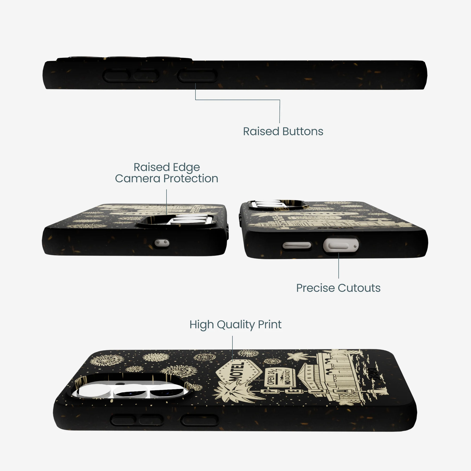 Black Motel Pela Samsung Galaxy S26 Case - Image 3