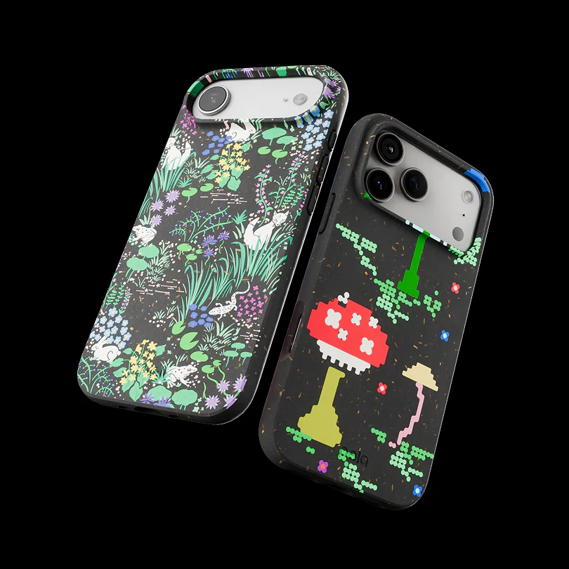 Black Mushroom Party Google Pixel 10a Case - Image 7