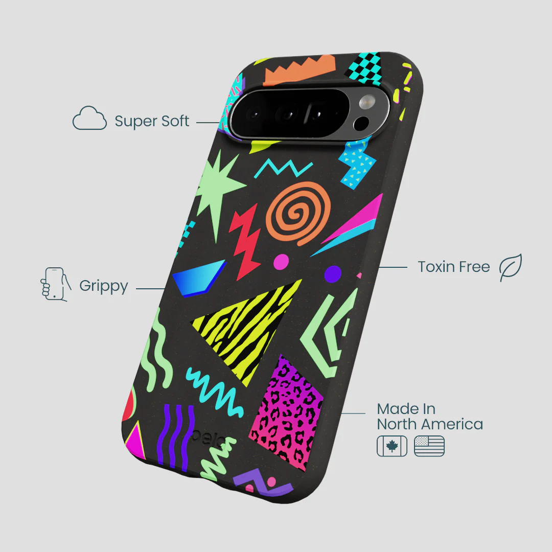 Black Neon Blast Google Pixel 10 Pro XL Case - Image 3