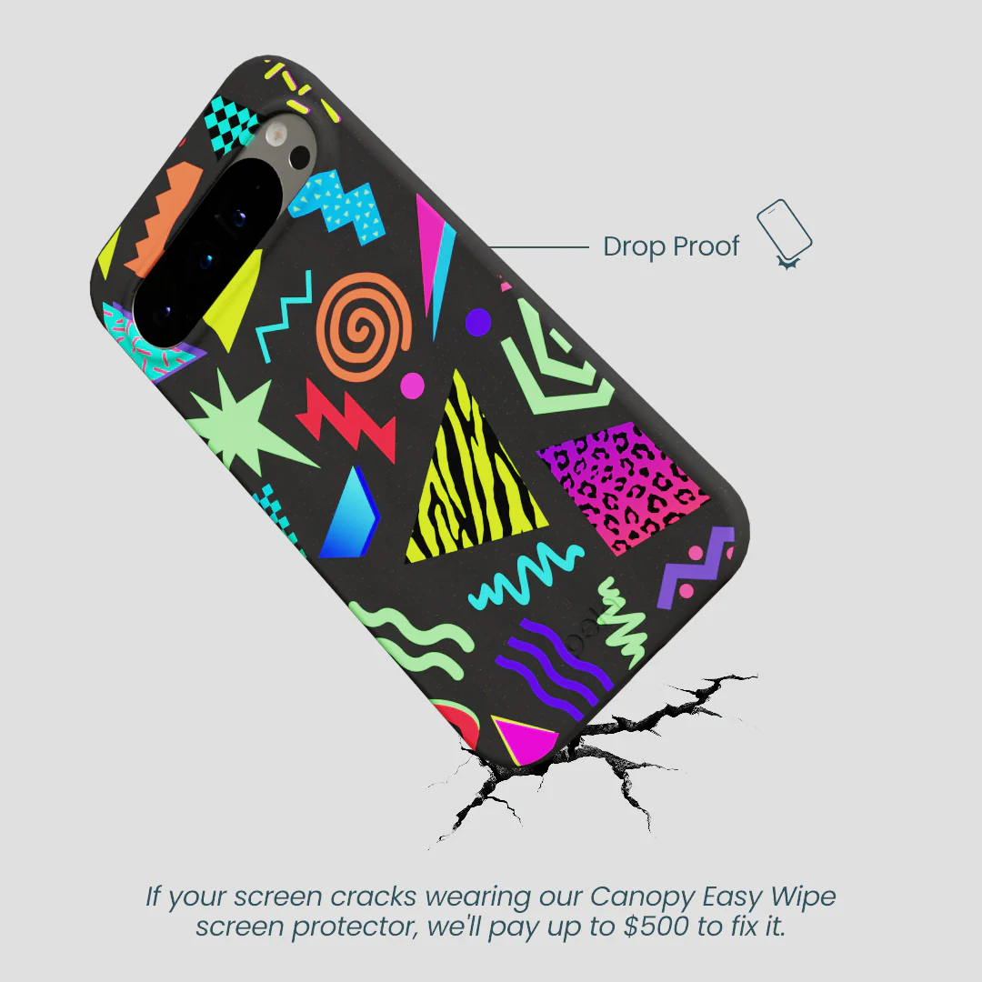 Black Neon Blast Google Pixel 9 Pro XL Case - Image 4