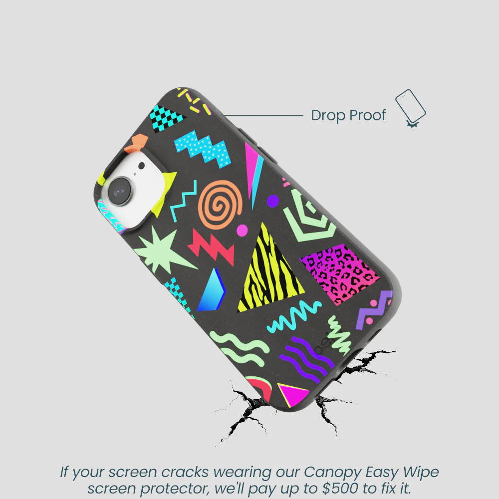 Black Neon Blast iPhone 16e/17e Case - Image 5
