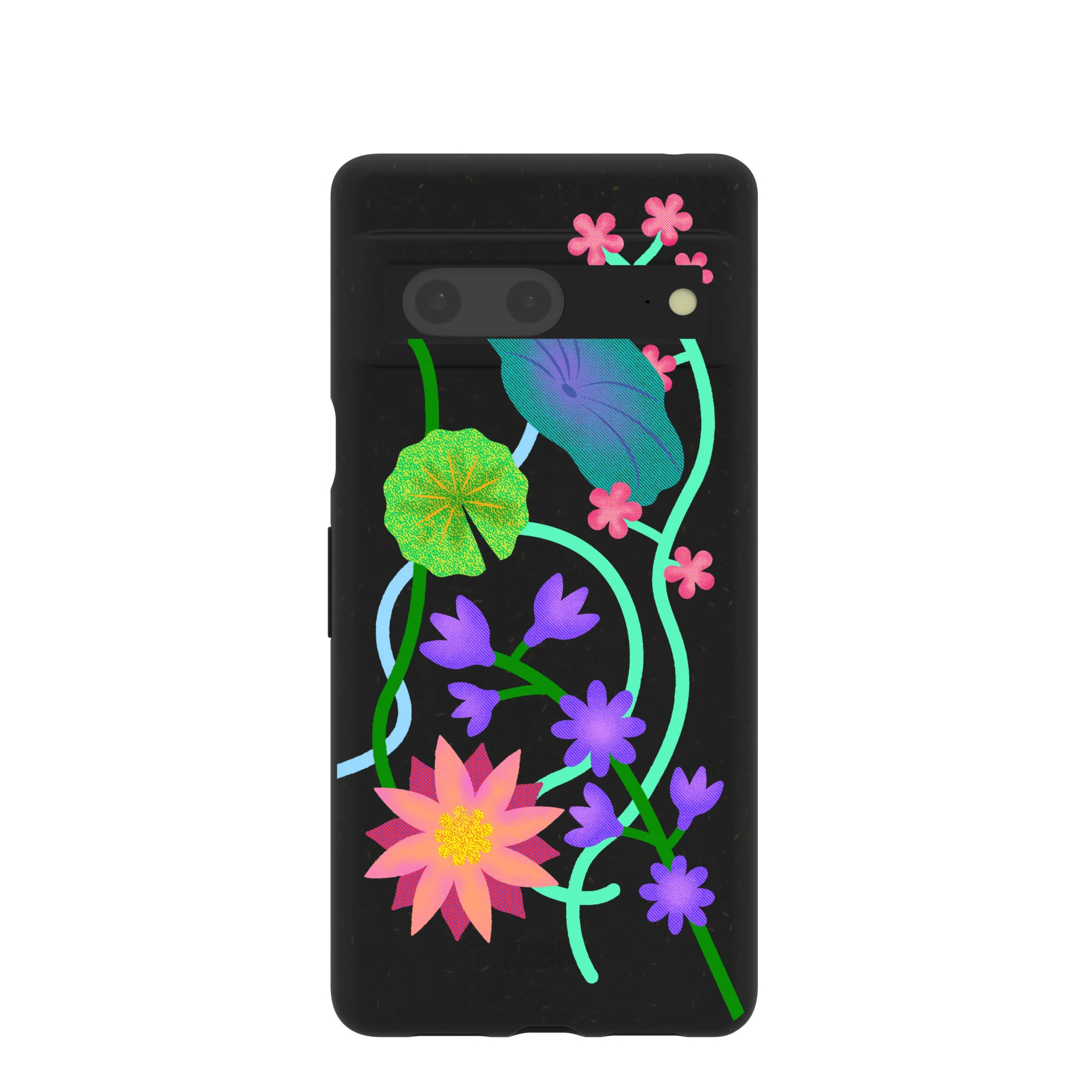 Black Neon Garden Google Pixel 7 Case