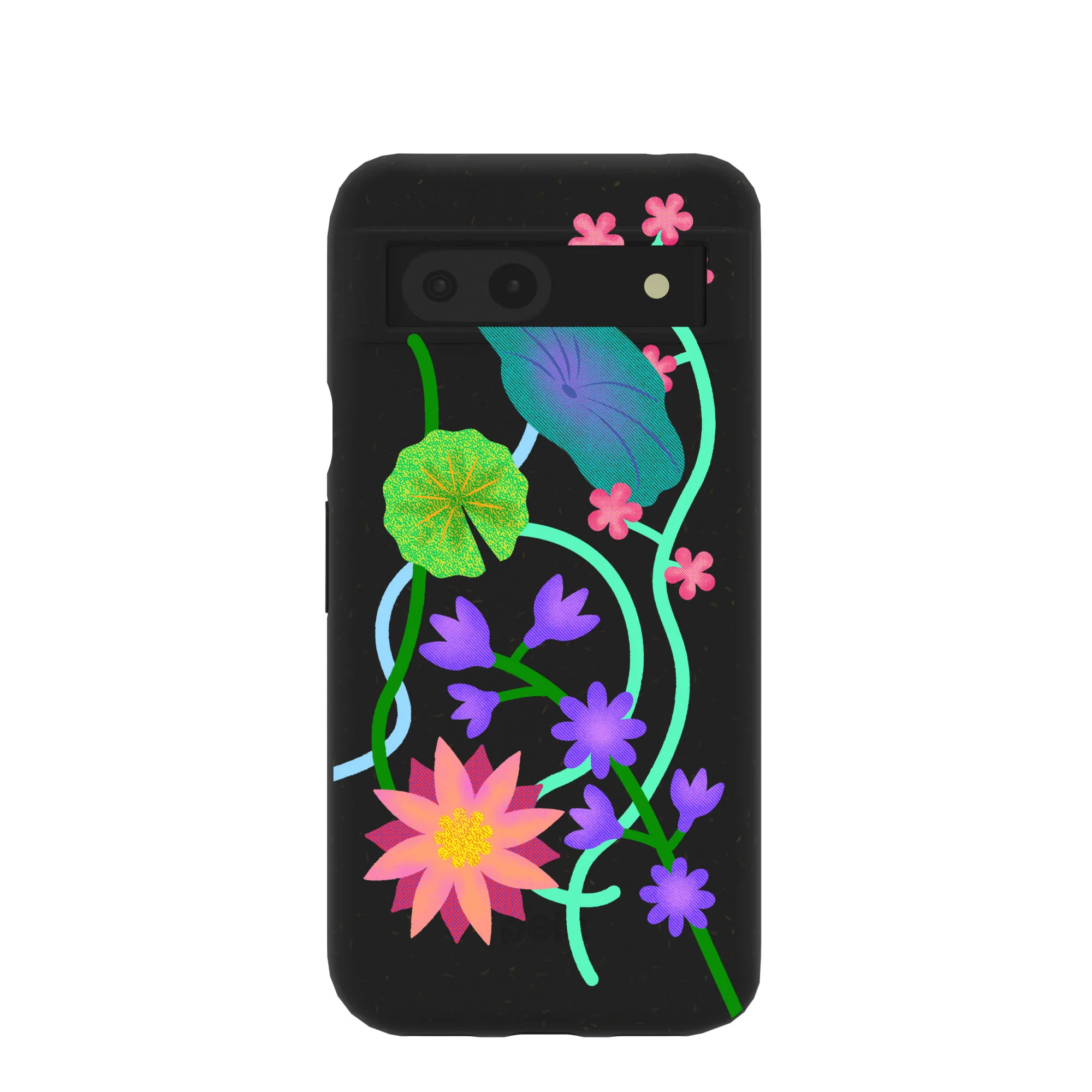 Black Neon Garden Google Pixel 8a Case