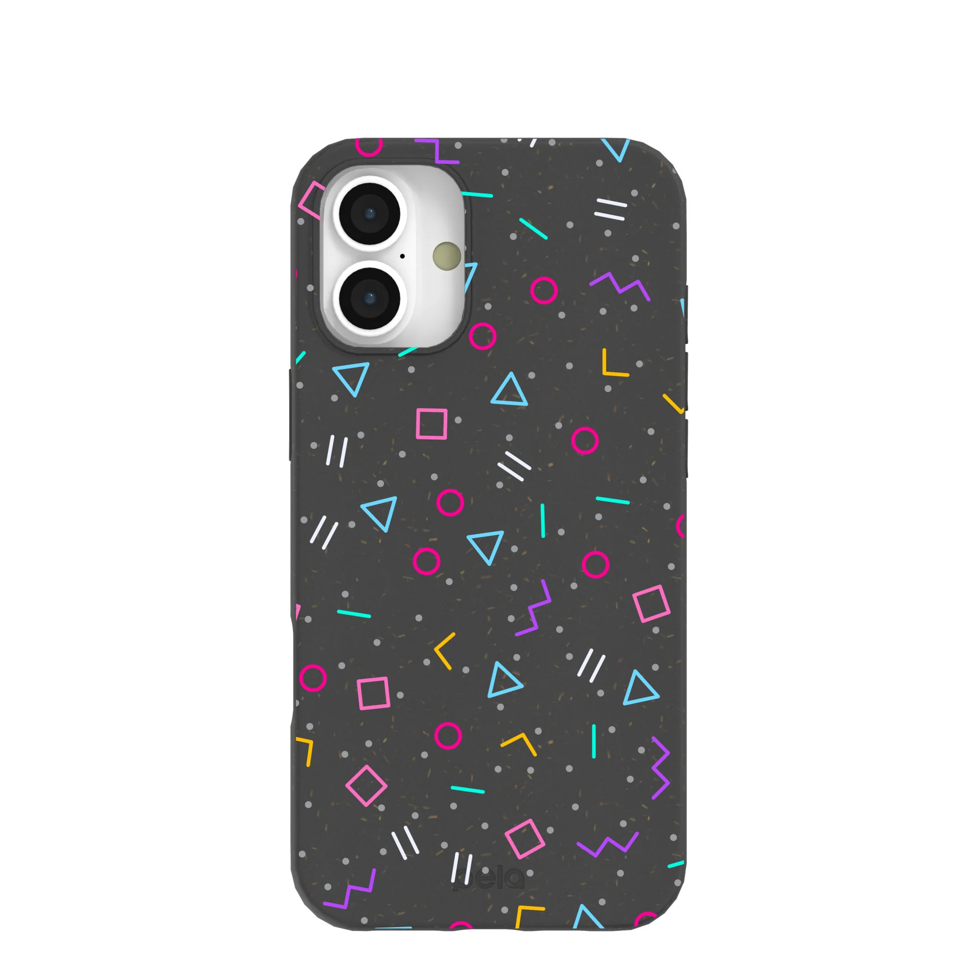 Black Neon Nostalgia iPhone 16 Plus Case