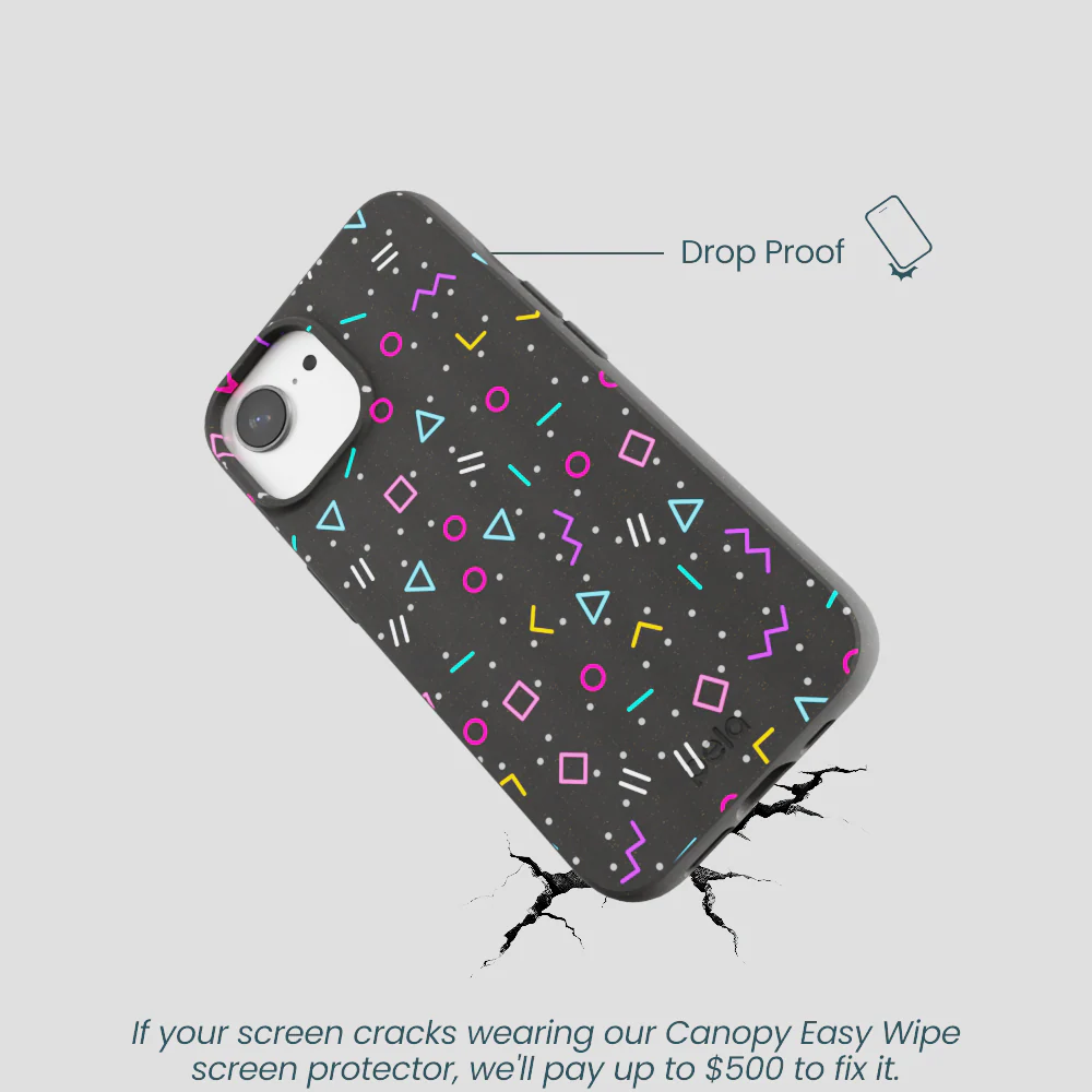 Black Neon Nostalgia iPhone 16e/17e Case - Image 5