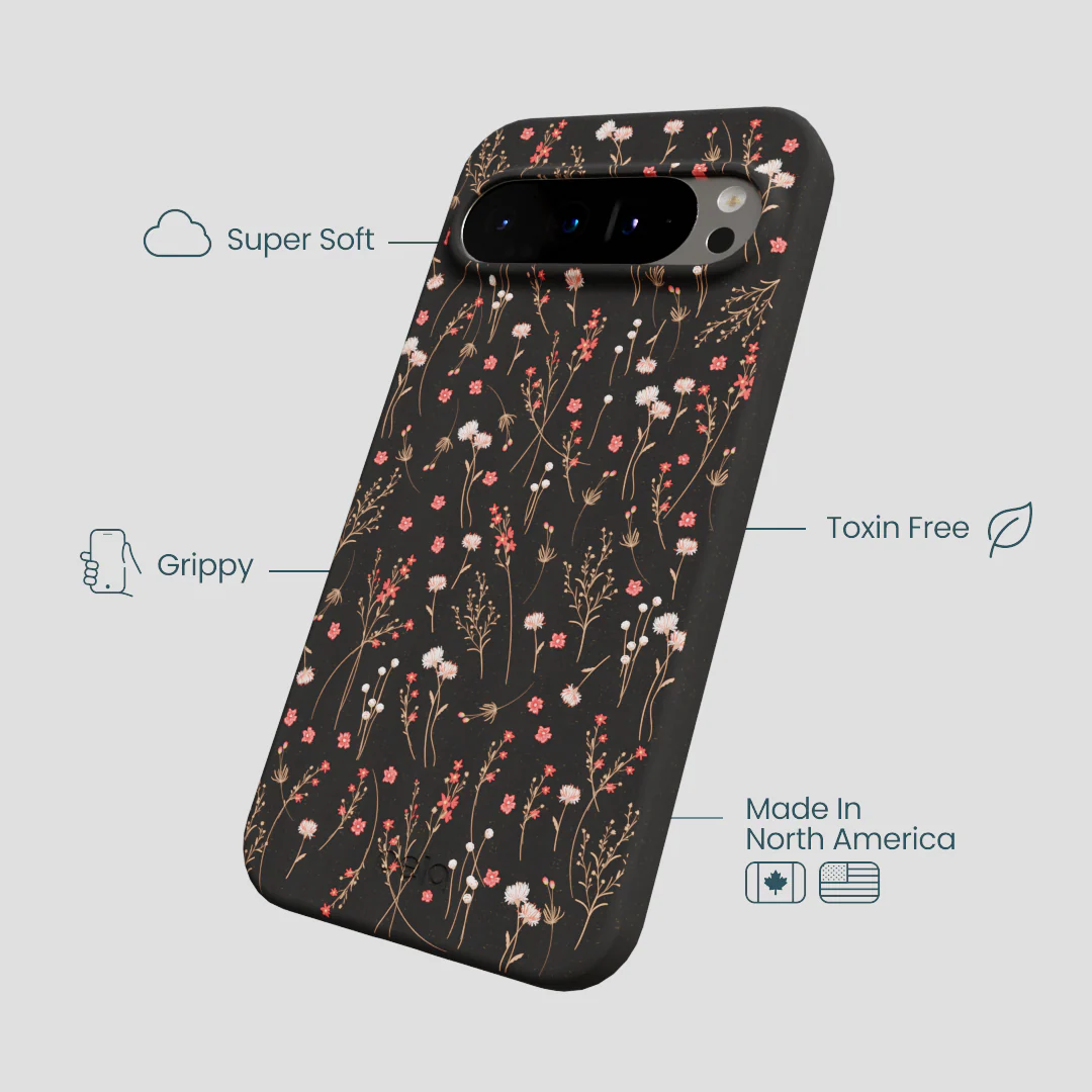 Black Night Garden Google Pixel 9 Pro XL Case - Image 4