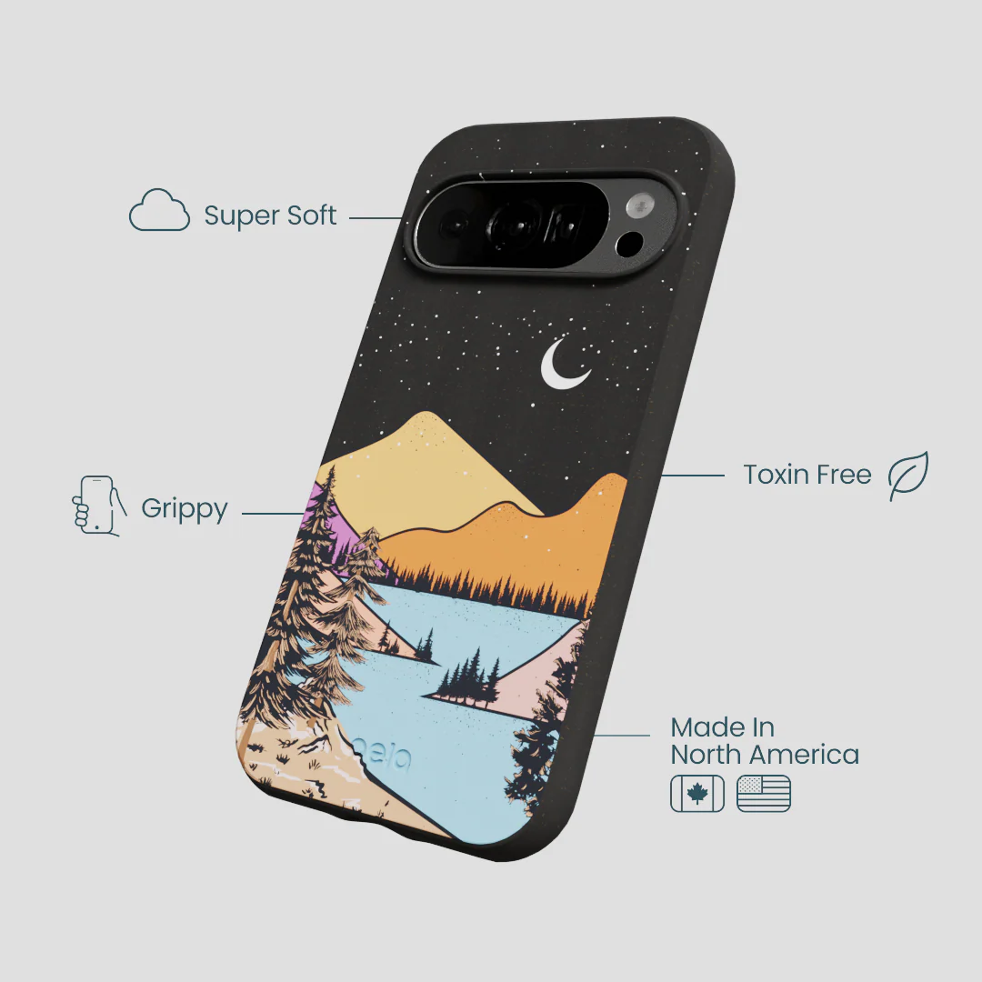 Black Night Trails Google Pixel 10/10 Pro Case - Image 4