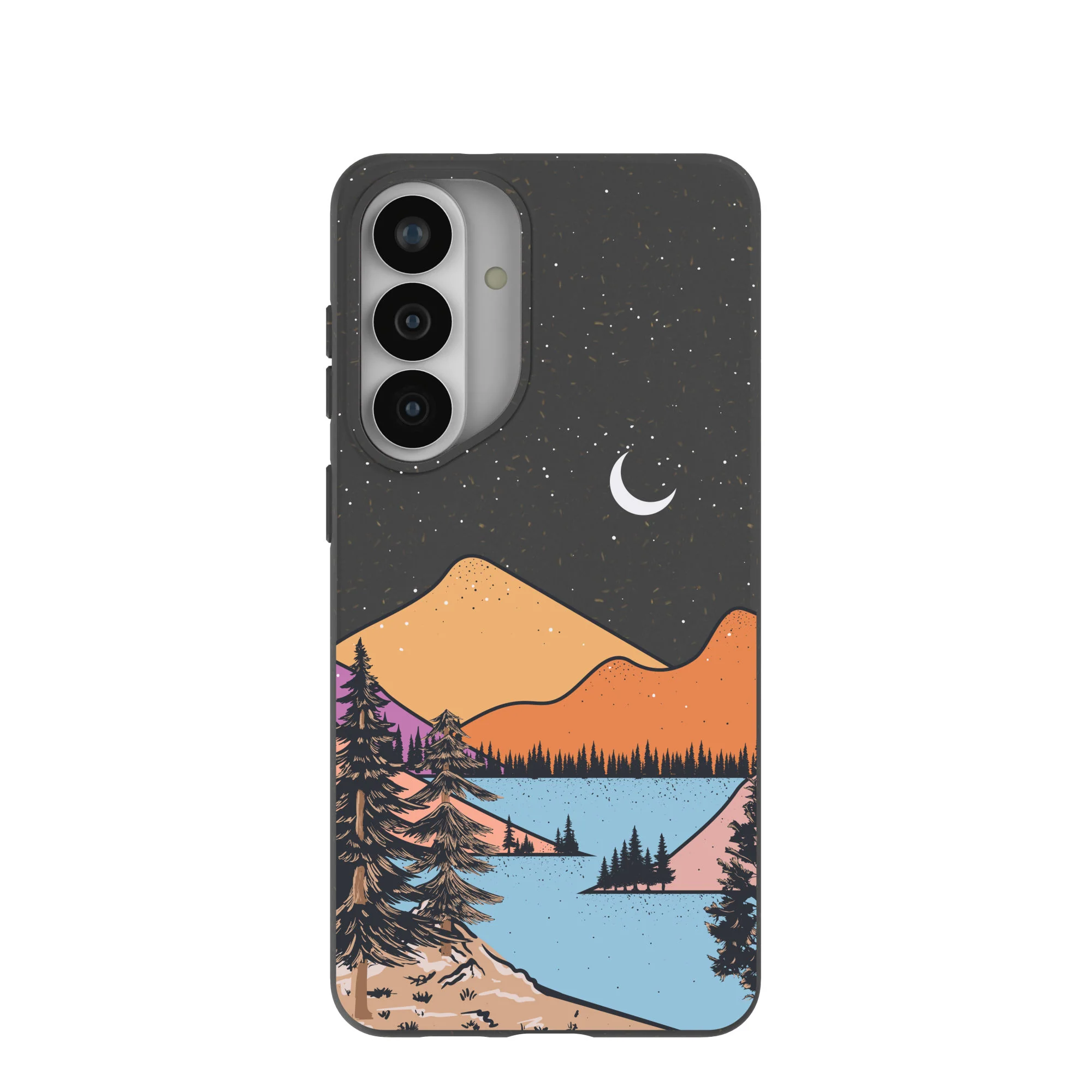 Black Night Trails Samsung Galaxy S26+(Plus) Case
