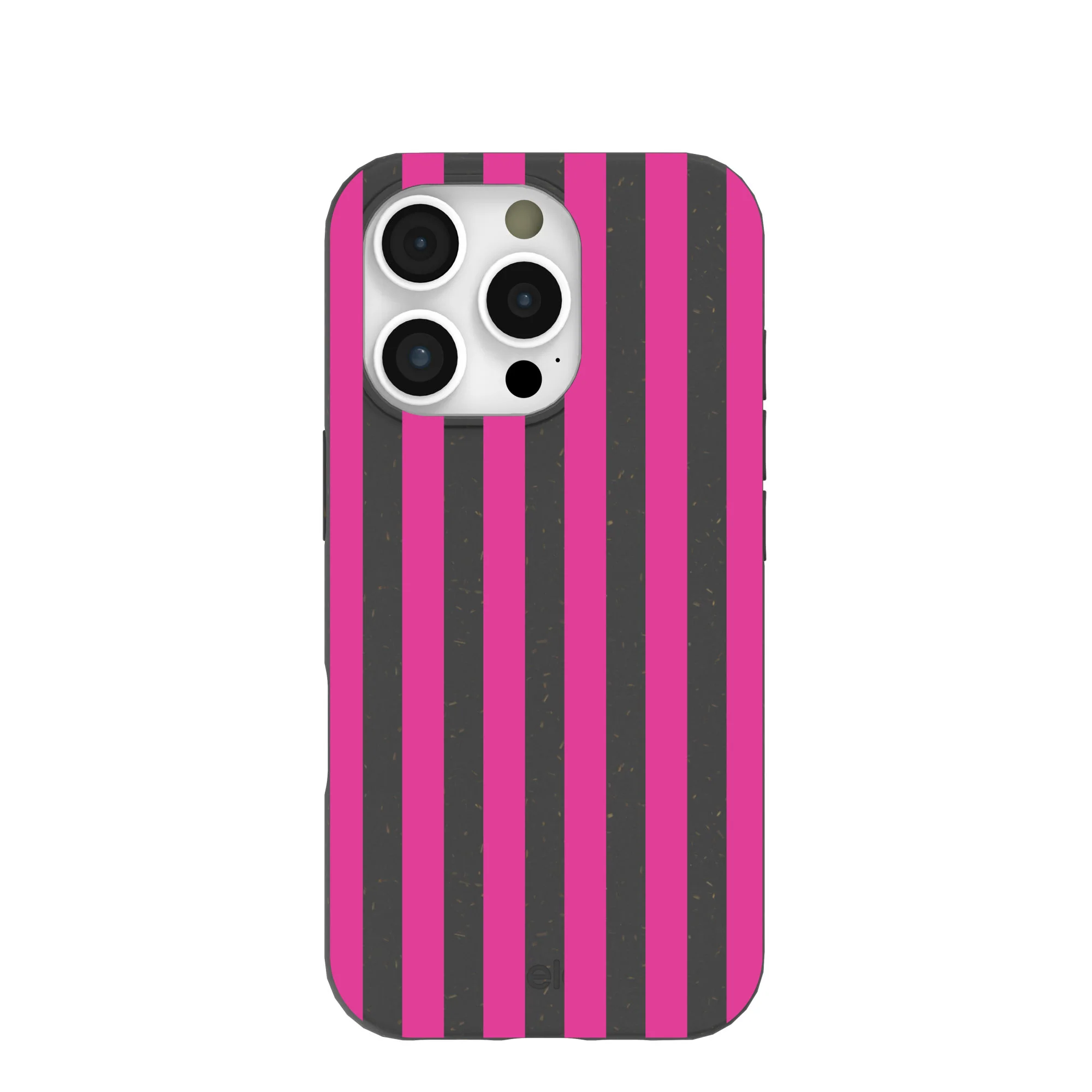 Black Pink Stripes iPhone 16 Pro Case