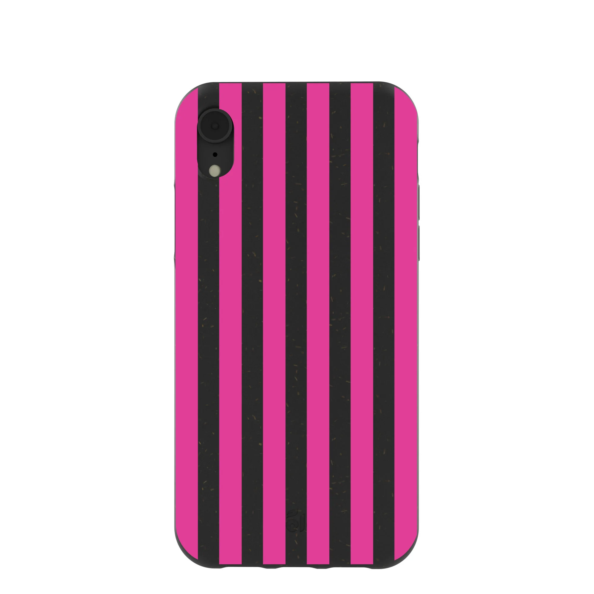 Black Pink Stripes iPhone XR Case