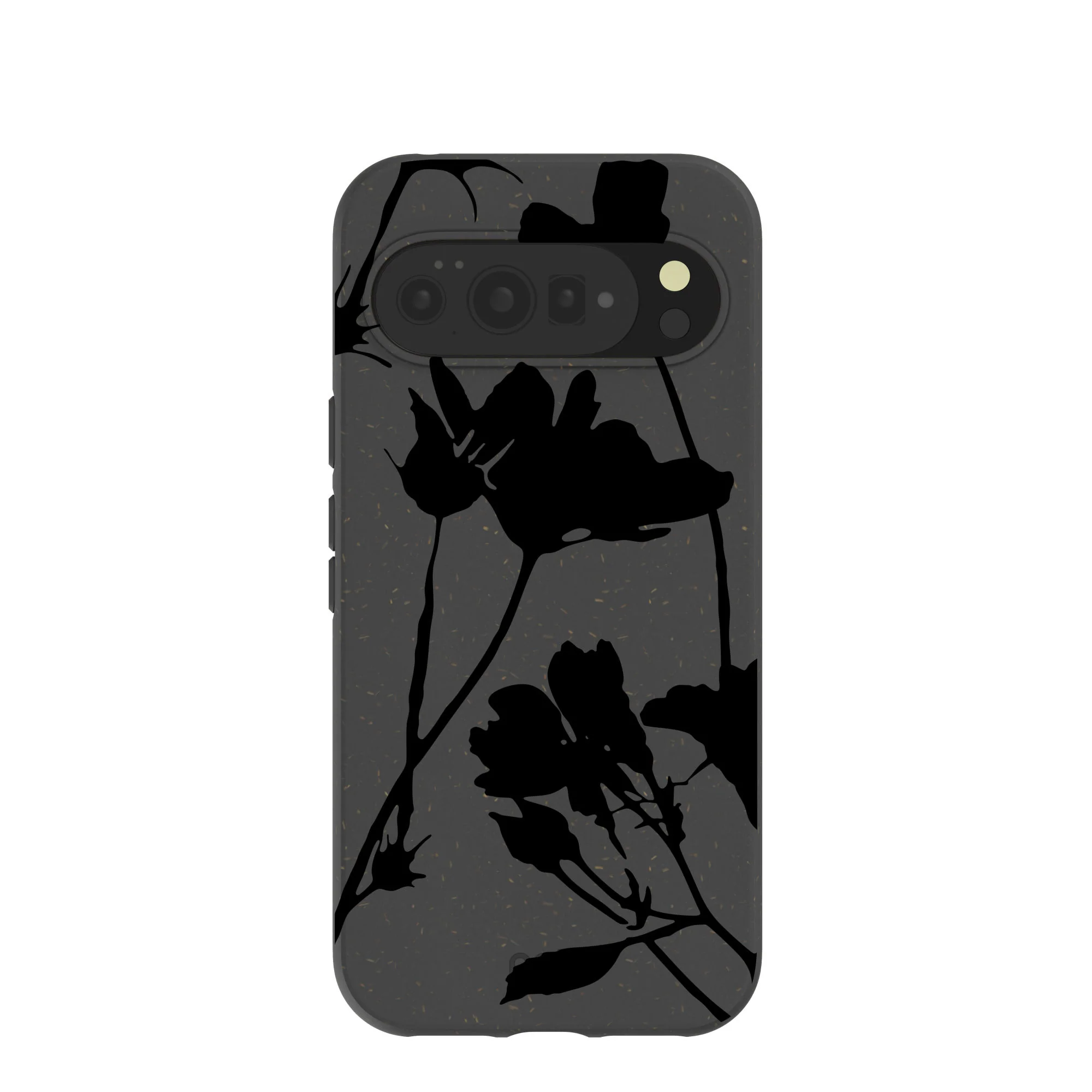 Black Shadow Petals Google Pixel 10 Pro XL Case