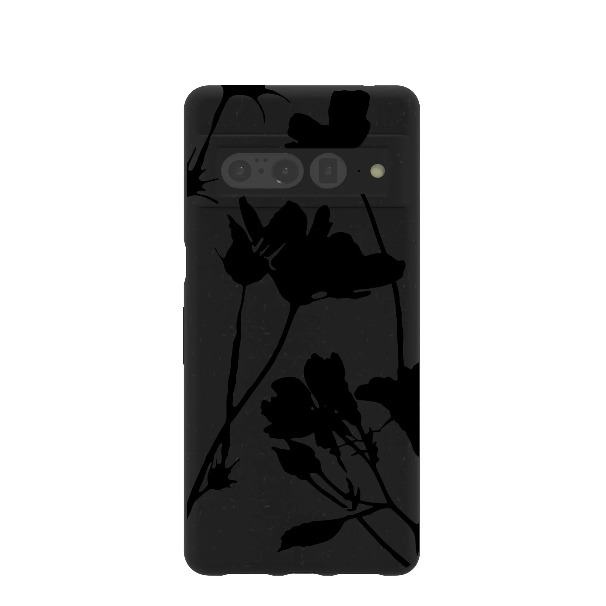 Black Shadow Petals Google Pixel 7 Pro Case
