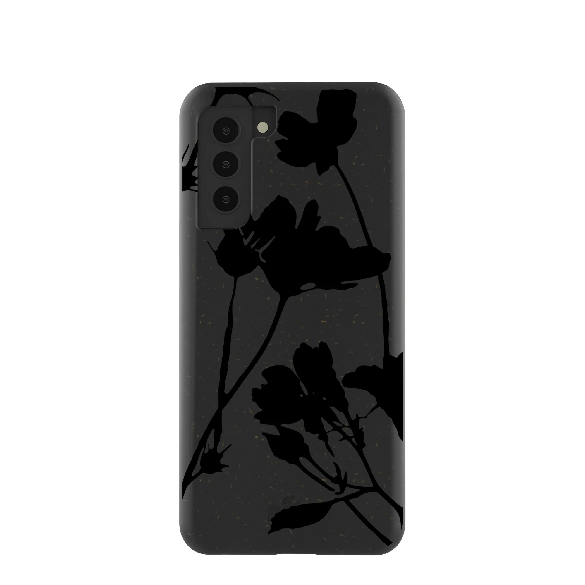 Black Shadow Petals Samsung Galaxy S21 Case