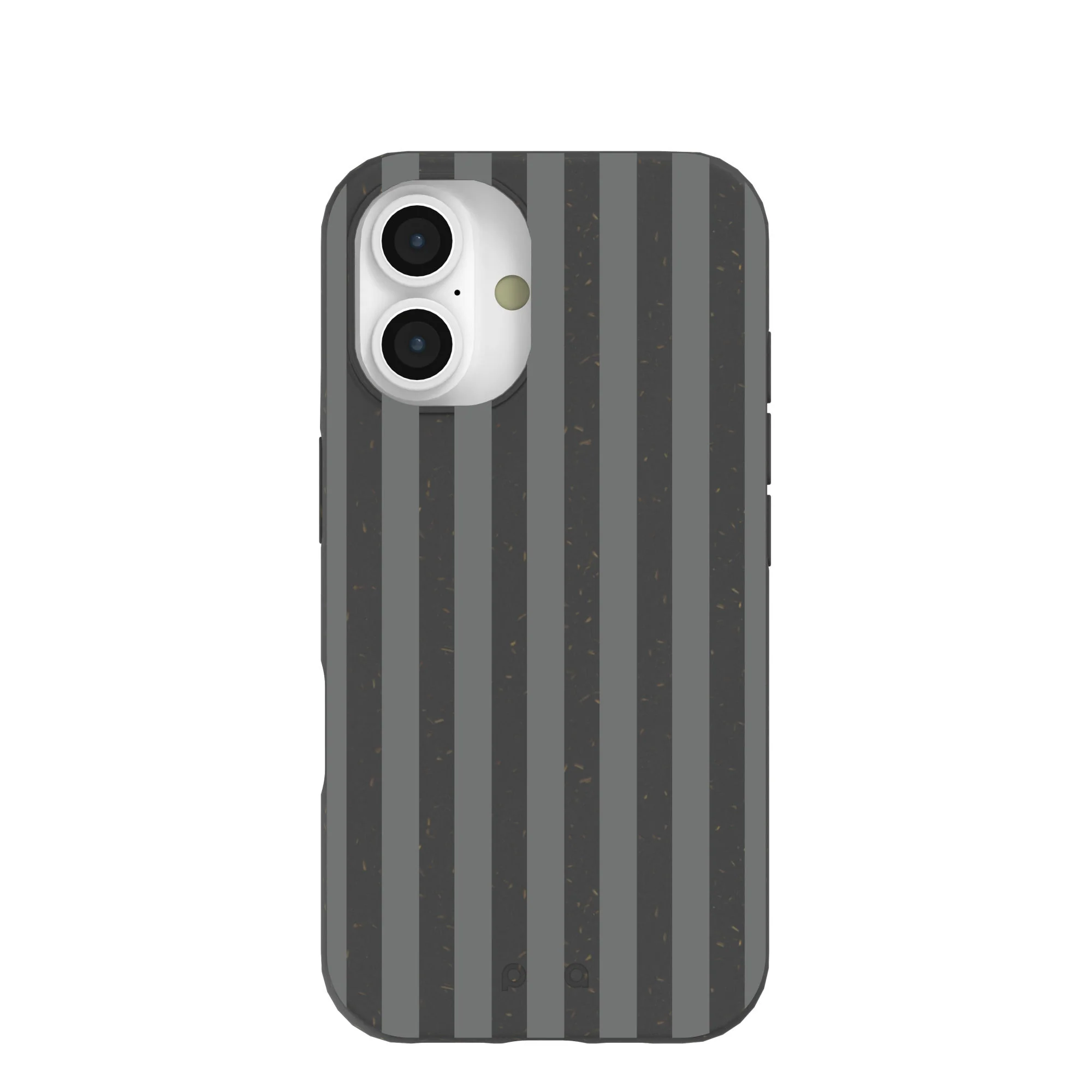 Black Shadow Stripes iPhone 16 Case