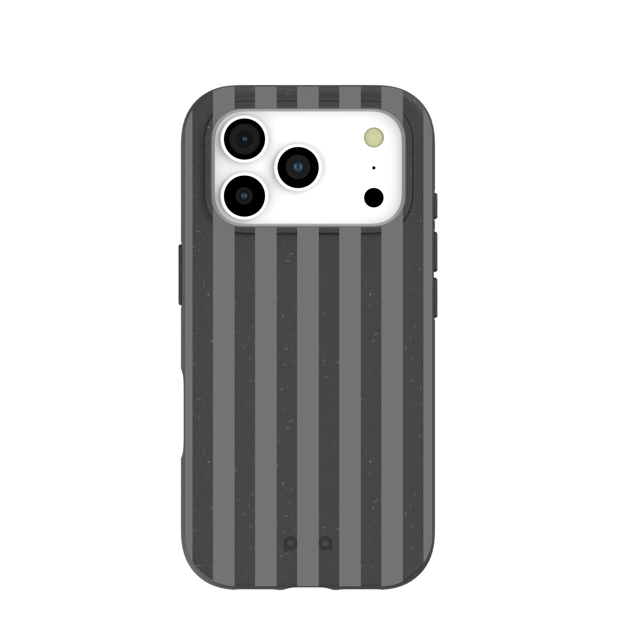 Black Shadow Stripes iPhone 17 Pro Case