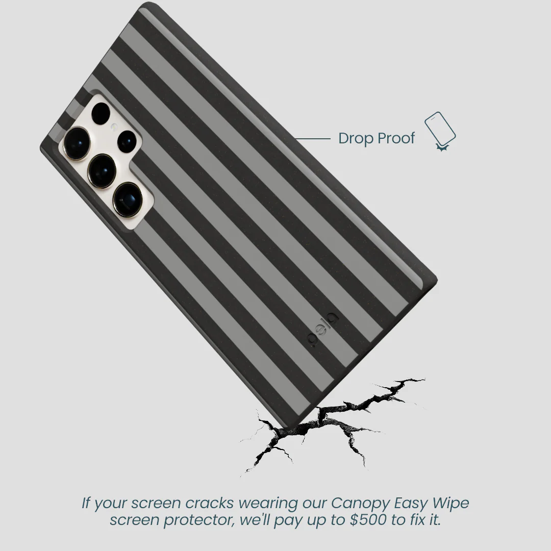 Black Shadow Stripes Samsung Galaxy S24 Ultra Case - Image 4