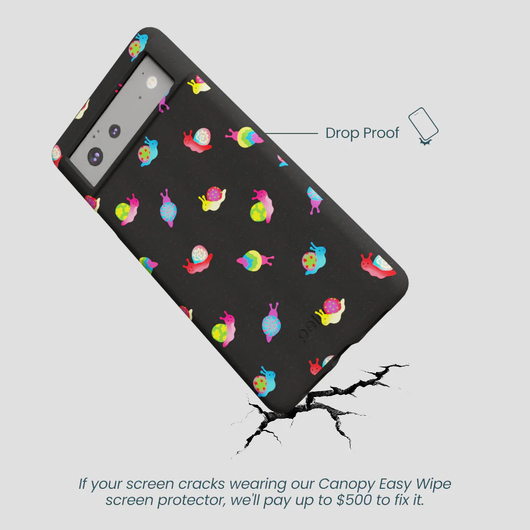 Black Snailien Google Pixel 6a Case - Image 4
