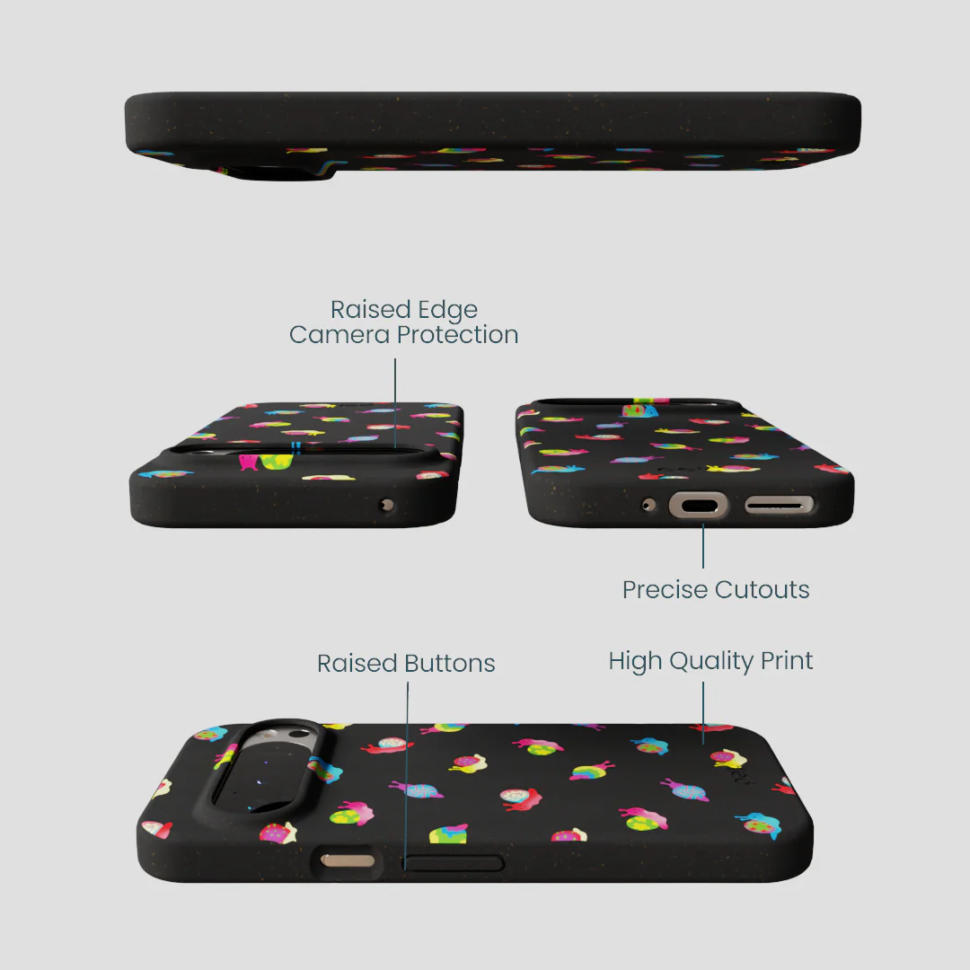 Black Snailien Google Pixel 9/9 Pro Case - Image 2