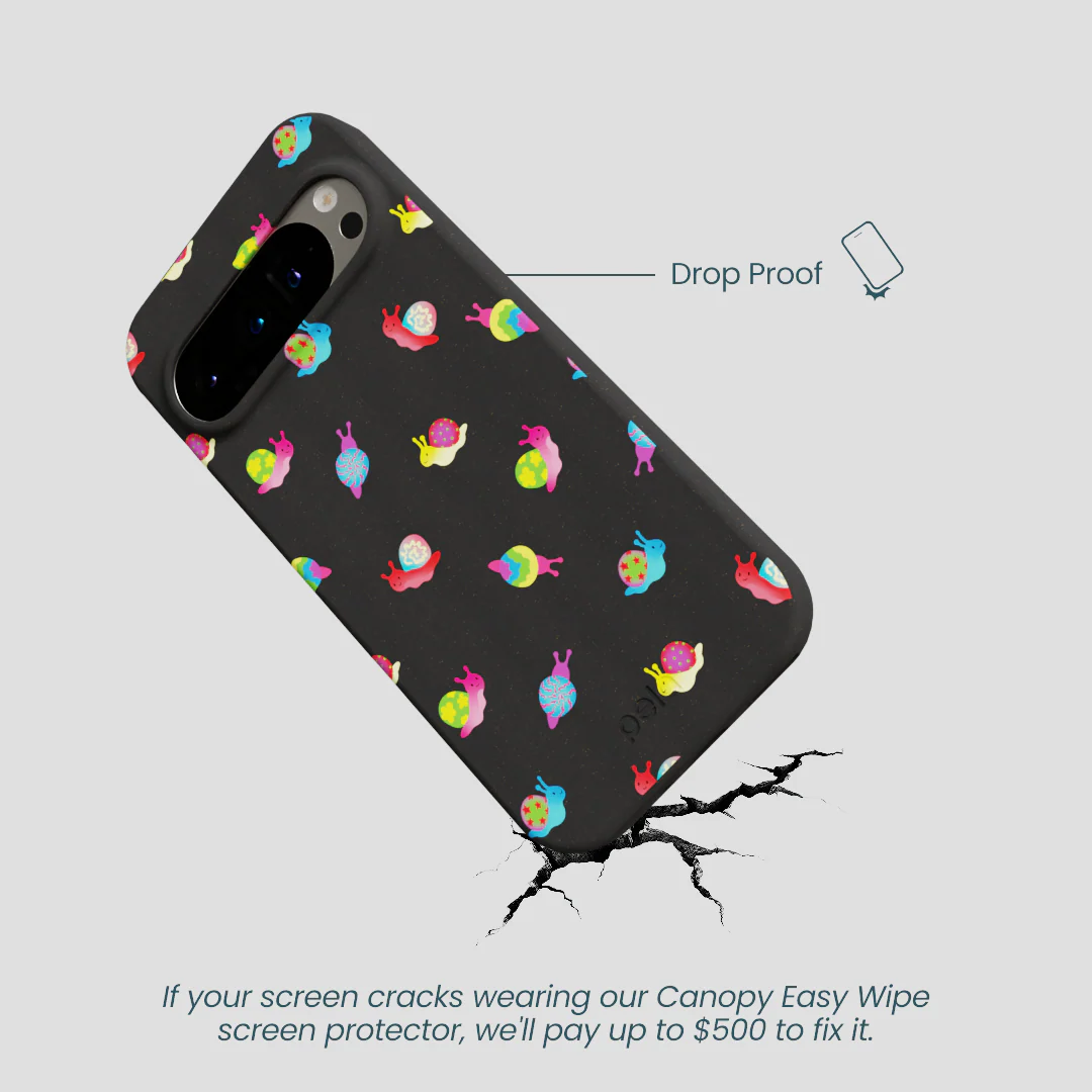 Black Snailien Google Pixel 9/9 Pro Case - Image 4