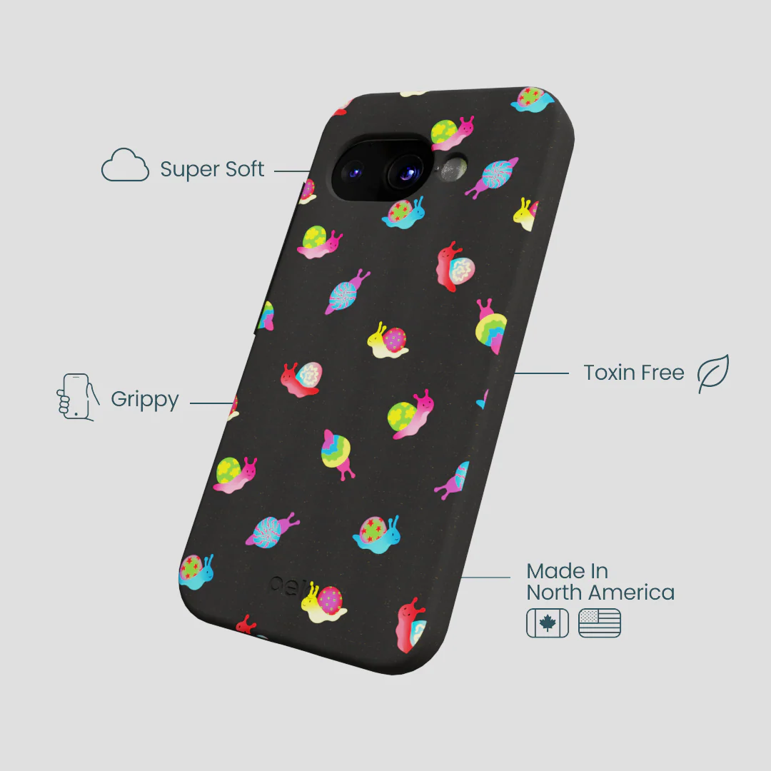 Black Snailien Google Pixel 9a Case - Image 3