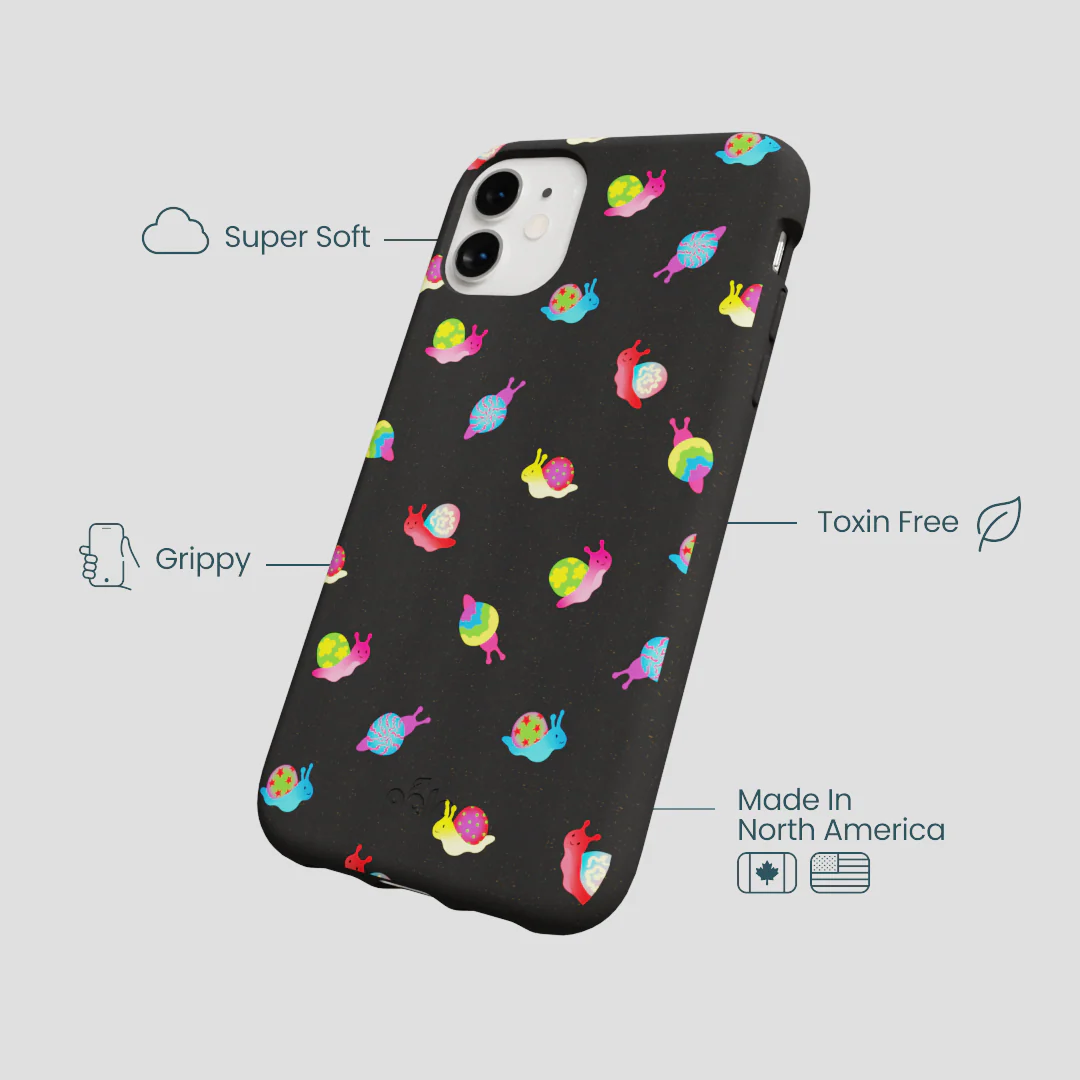 Black Snailien iPhone 11 Case - Image 3