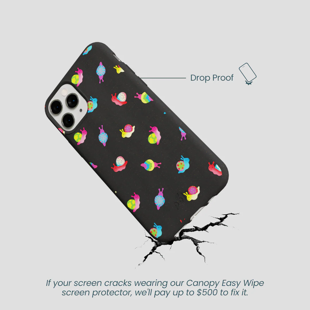 Black Snailien iPhone 11 Pro Case - Image 4