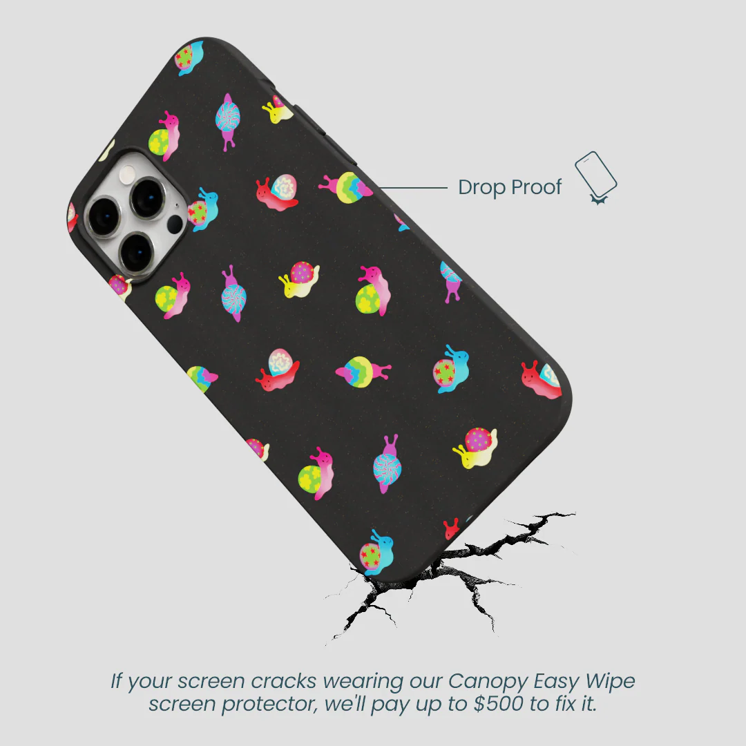 Black Snailien iPhone 12 Pro Max Case - Image 4