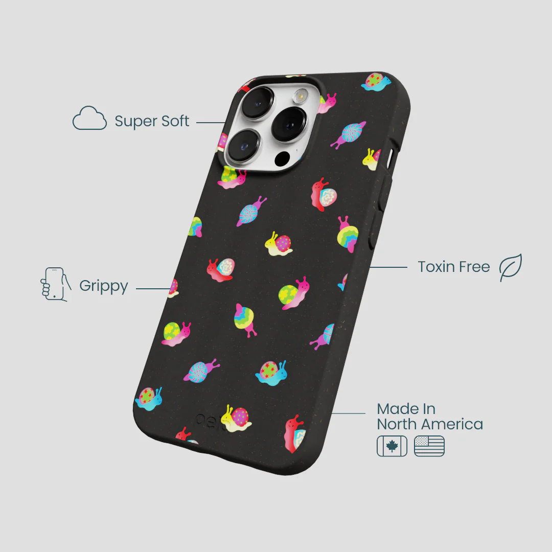 Black Snailien iPhone 13 Pro Case - Image 4