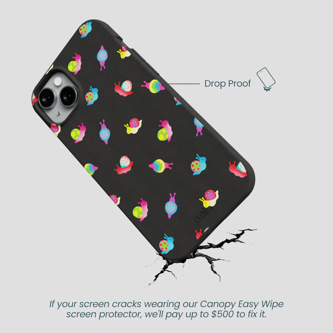 Black Snailien iPhone 14 Plus Case - Image 5