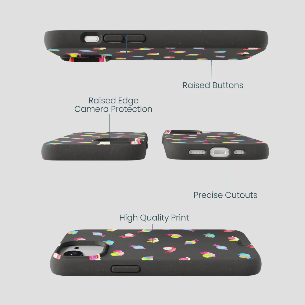 Black Snailien iPhone 16e/17e Case - Image 3