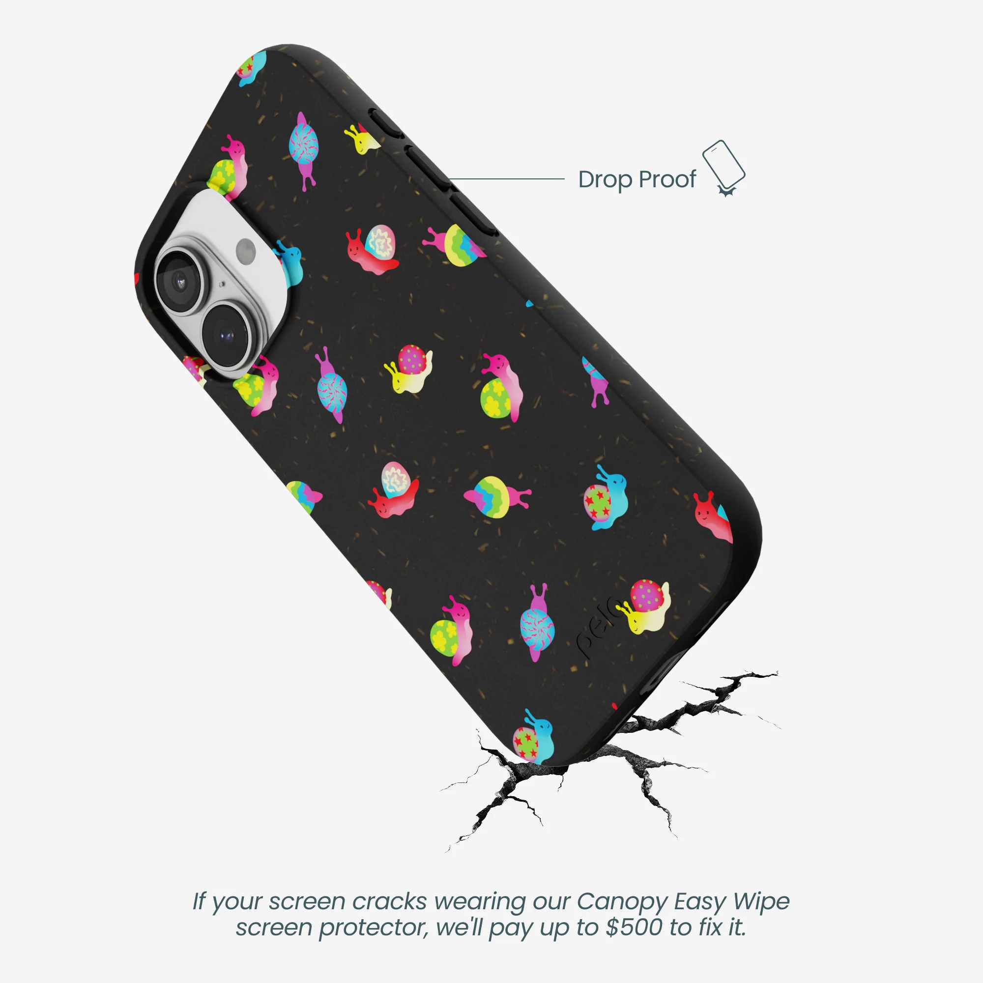 Black Snailien iPhone 17 Case - Image 5