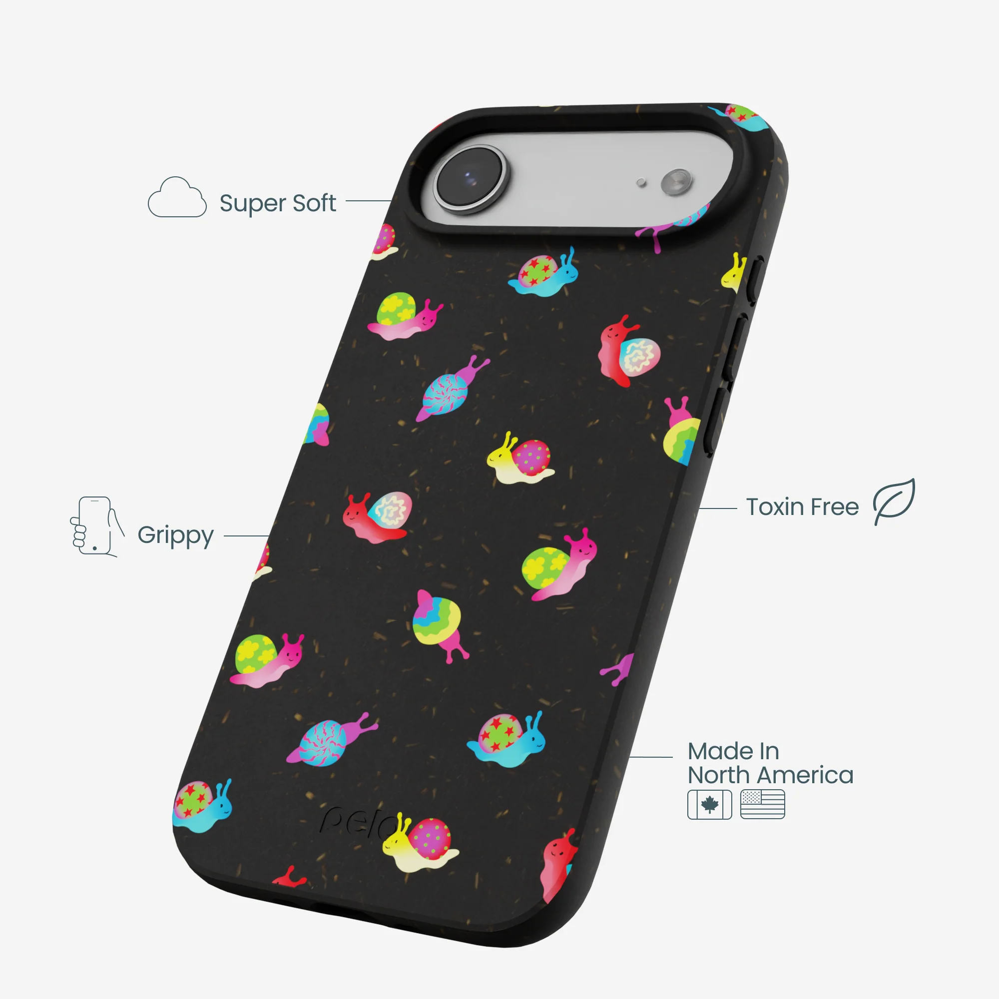 Black Snailien iPhone Air Case - Image 4