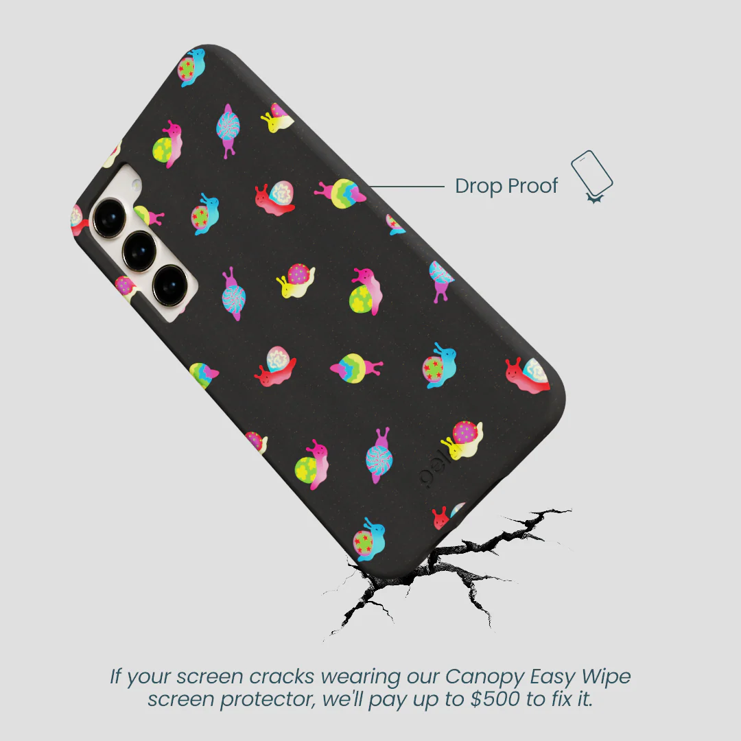 Black Snailien Samsung Galaxy S23+(Plus) Case - Image 4